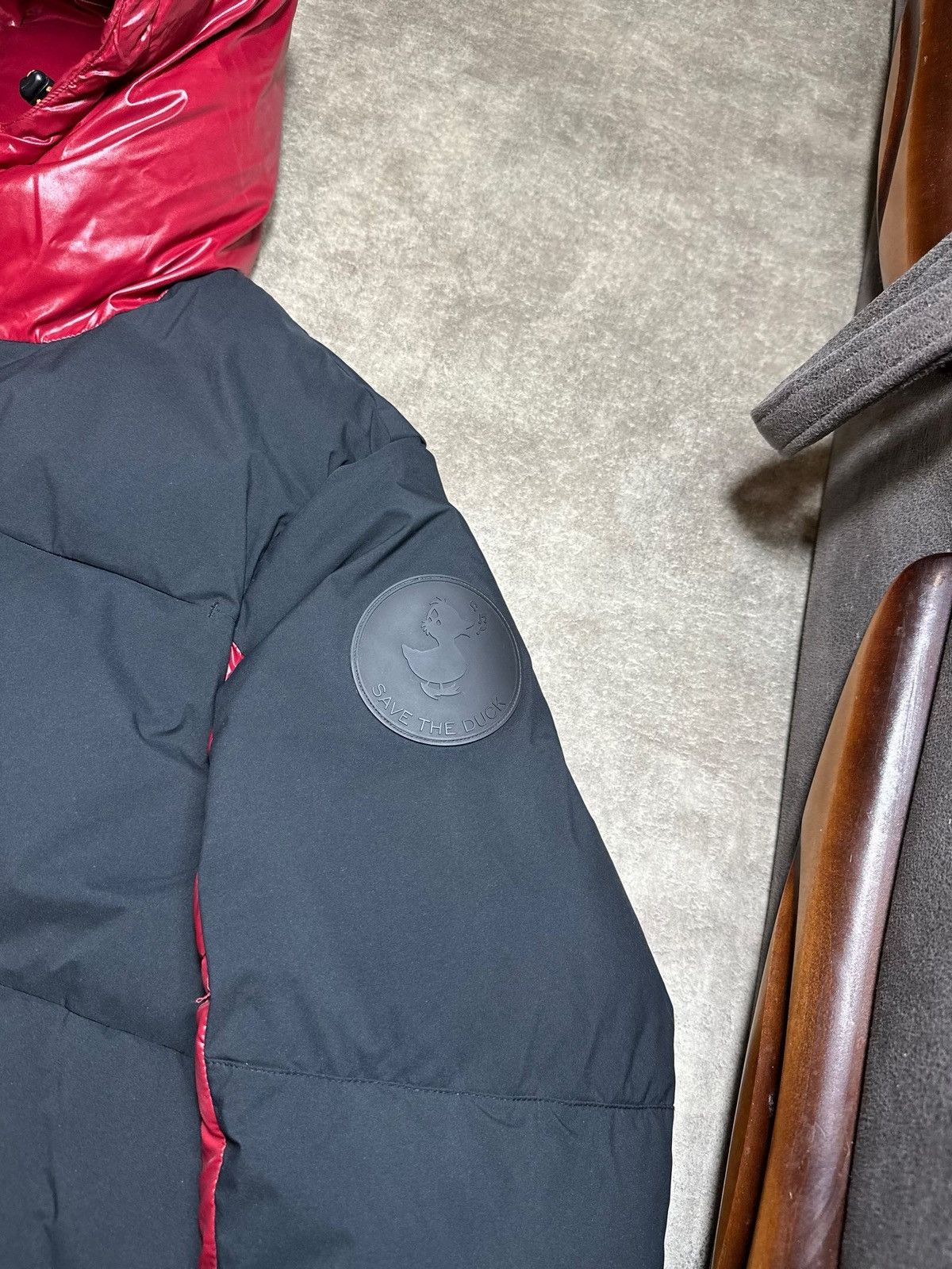 Save The Duck Save The Duck Luma Hooded Puffer Glossy Jacket Size US XL / EU 56 / 4 - 3 Thumbnail