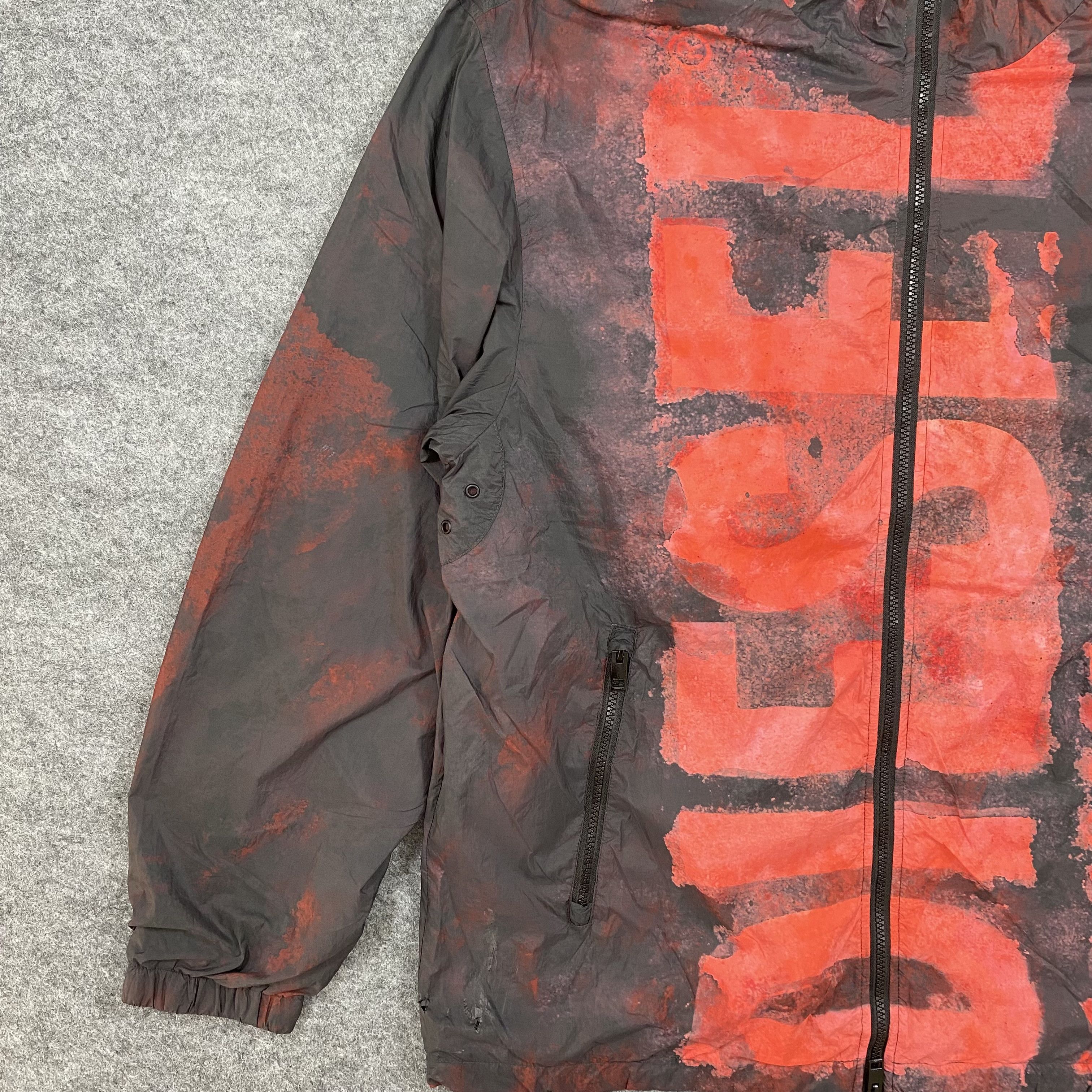 Diesel VINTAGE DIESEL WINDBREAKER DISTRESSED JACKET-J575 Size US L / EU 52-54 / 3 - 4 Thumbnail