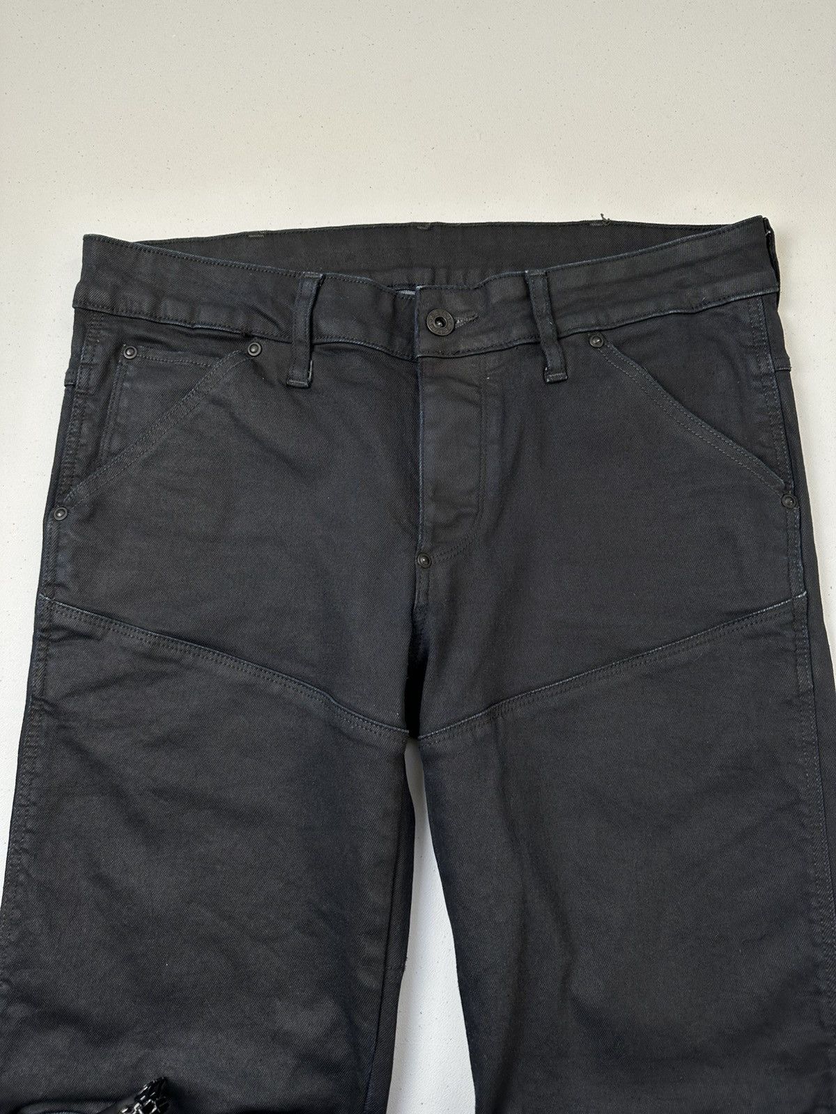 G-Star × Japanese Brand G star Raw 3D Low Tapered Baggy Jeans Size US 30 / EU 46 - 5 Thumbnail