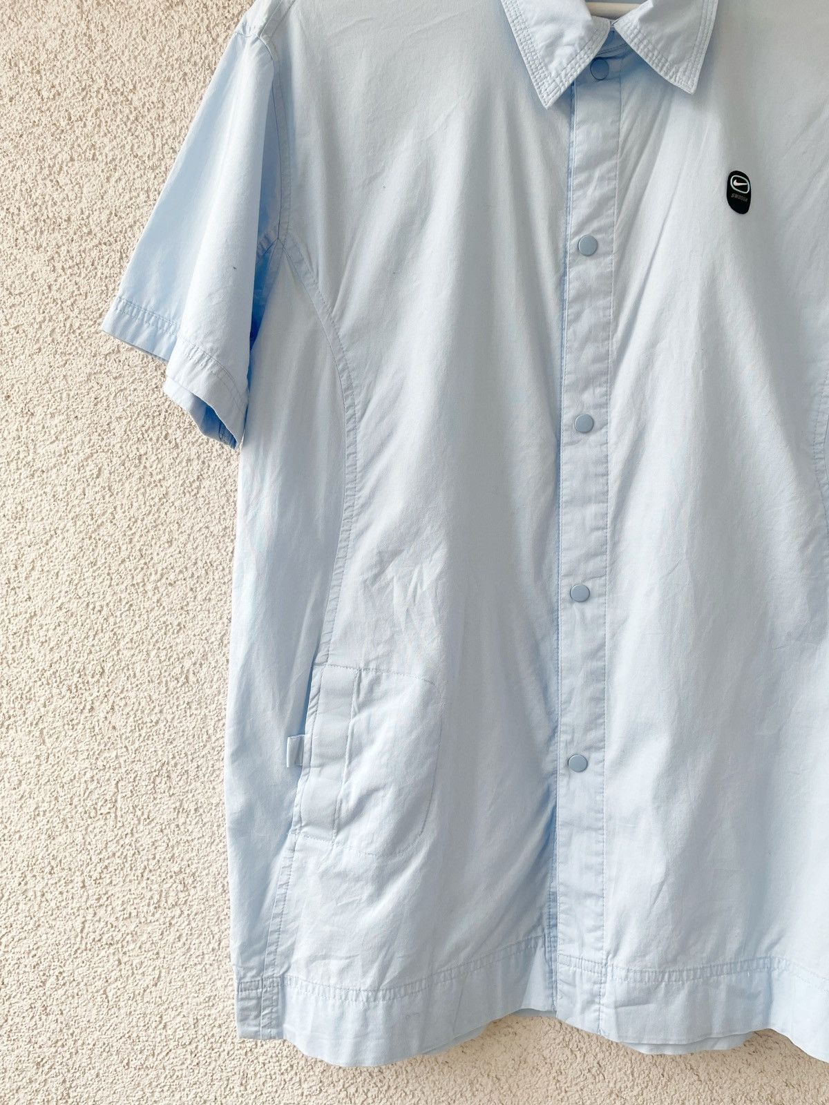 Nike Nike Short Sleeve Shirt Men Sky Blue Color Small Logo Size M Size US M / EU 48-50 / 2 - 4 Thumbnail