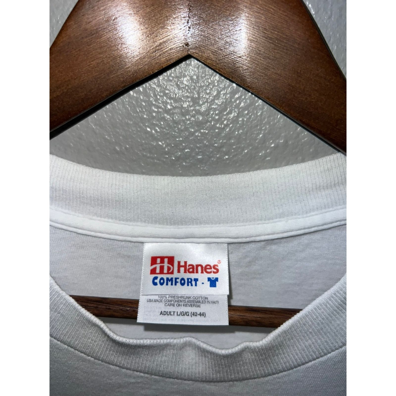Hanes Vintage Air Force Base Shirt Columbus AFC Defending America Size US L / EU 52-54 / 3 - 7 Thumbnail