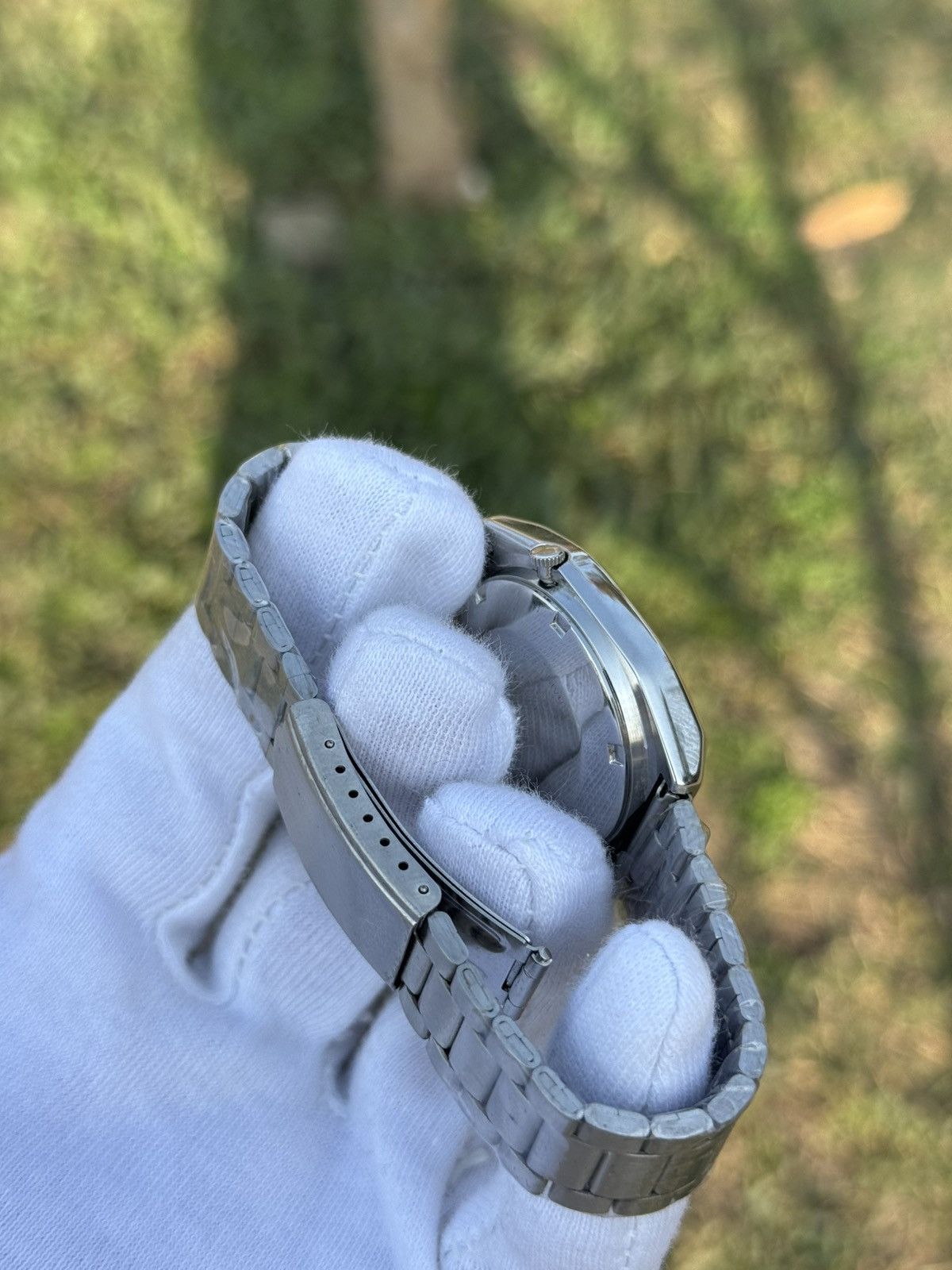 Seiko Vintage Seiko 5 Automatic black dial |Cushion Case |Japan Size 36 - 17 Thumbnail