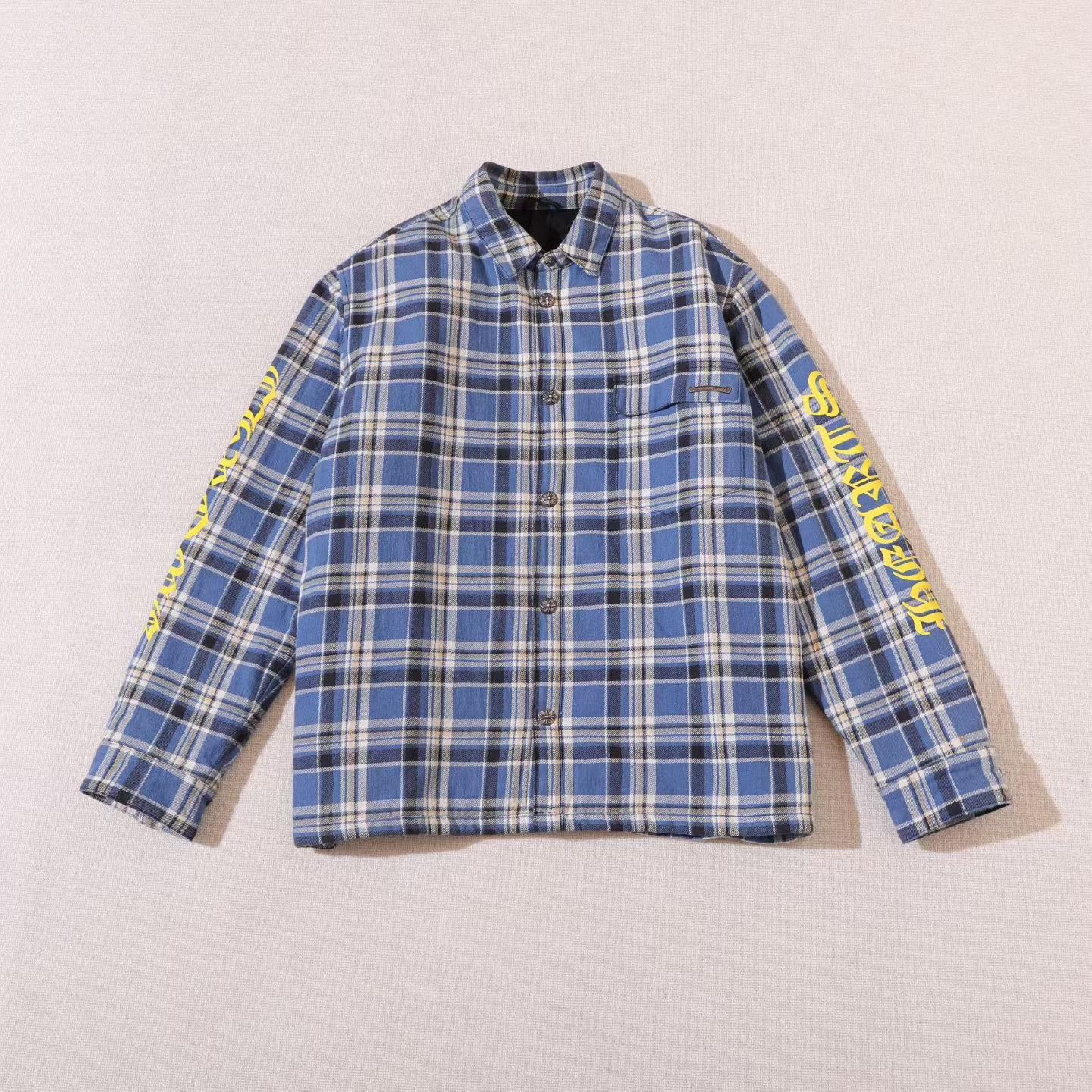 Chrome Hearts Chrome Hearts Quilted Shirt Jacket Size US XL / EU 56 / 4 - 1 Thumbnail