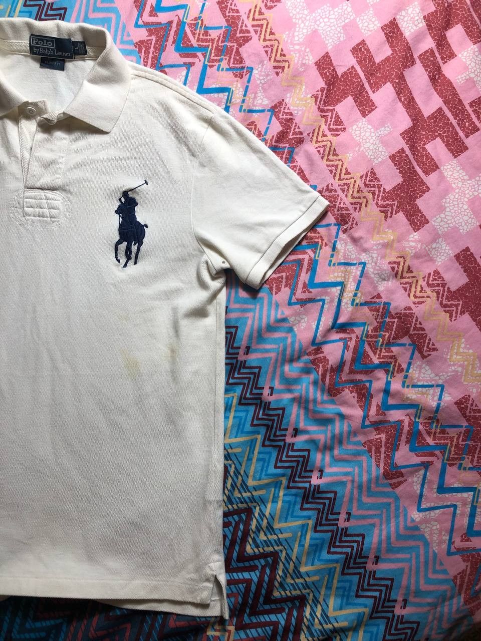 Other Vintage 90s Polo Ralph Lauren polo t-shirt retro Size US L / EU 52-54 / 3 - 16 Thumbnail