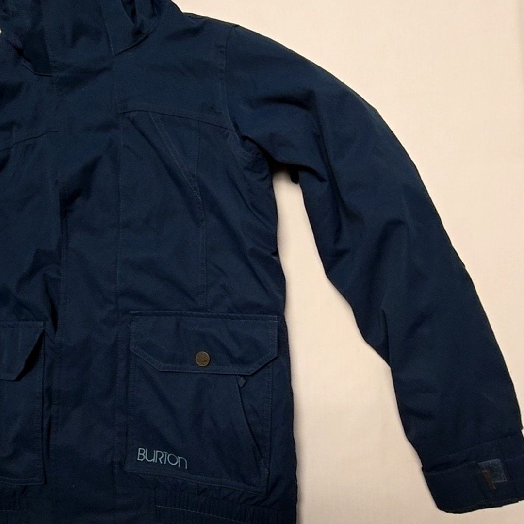 Burton Burton Women's Winter Jacket Fur Hood Blue Snowboarding S Size US S / EU 44-46 / 1 - 5 Thumbnail