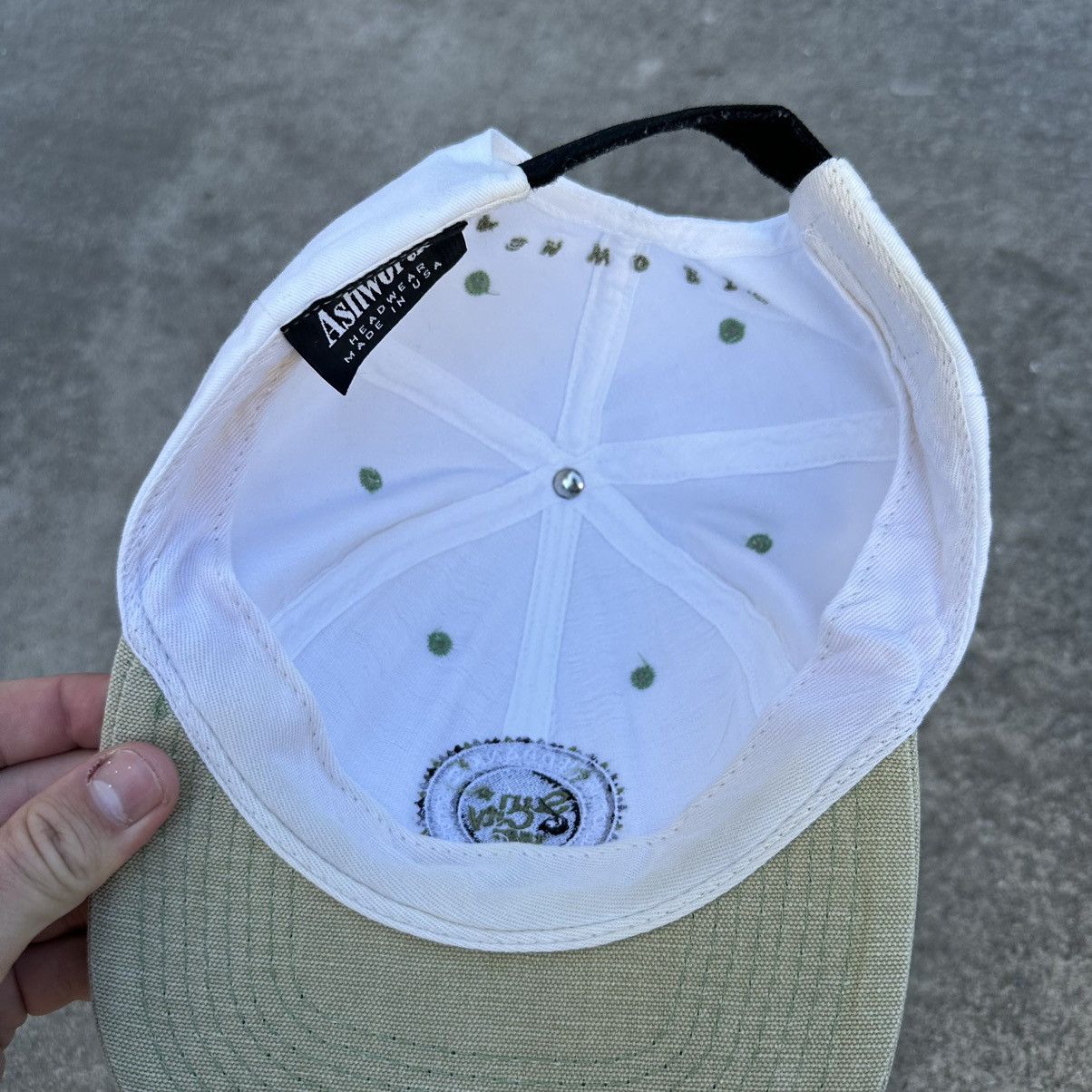 Vintage Vintage Cap Five Panel Hat Y2K Made in USA 90s Size ONE SIZE - 7 Thumbnail