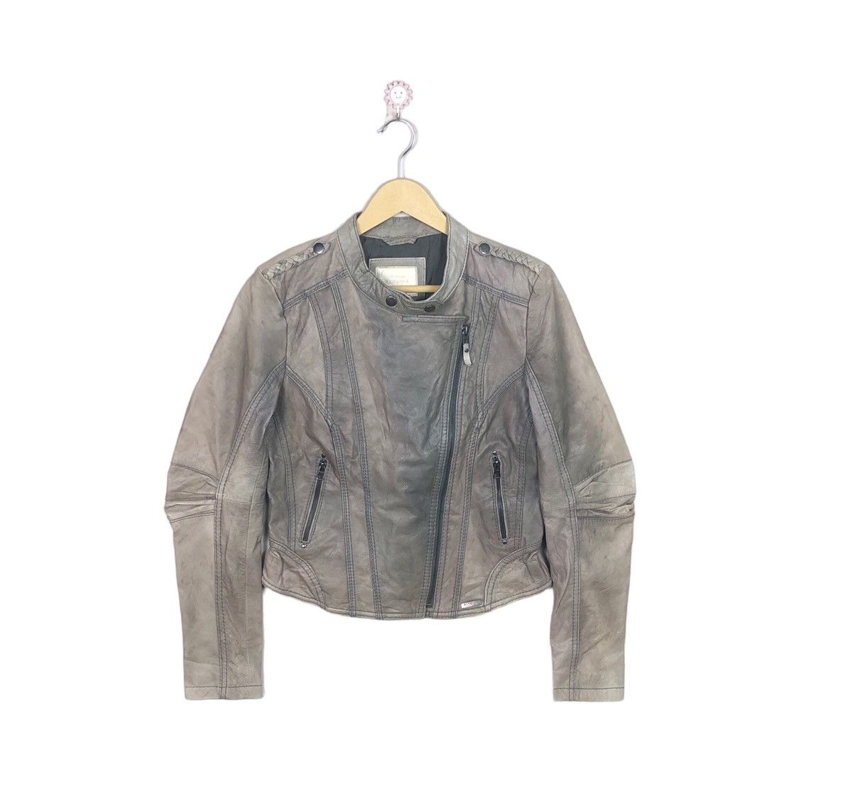 Bershka × Seditionaries Vintage Bershka Leather Jacket Size L / US 10 / IT 46 - 1 Thumbnail