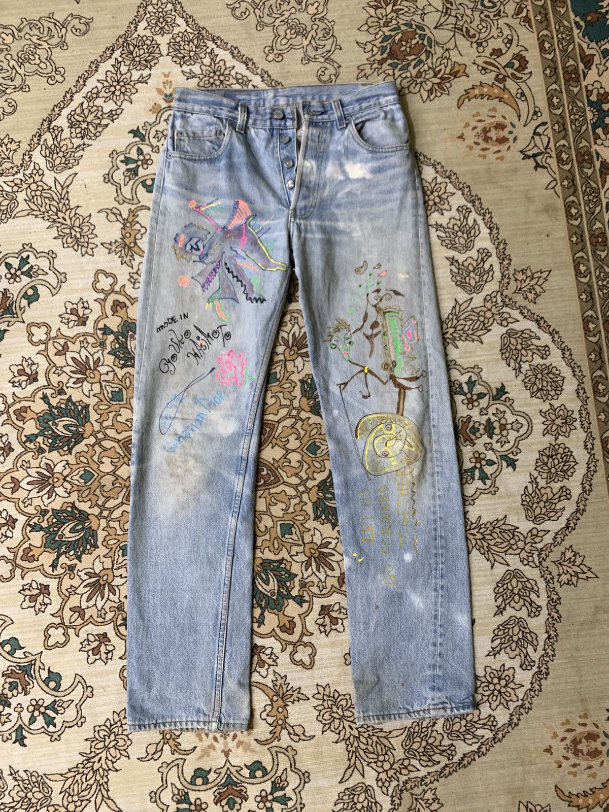 Levi's × Vintage VINTAGE 80s LEVIS USA Size US 28 / EU 44 - 1 Thumbnail