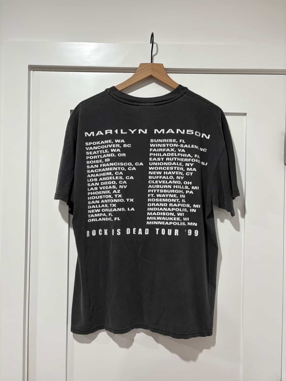 Other Vintage Manson Tee Size US M / EU 48-50 / 2 - 2 Thumbnail