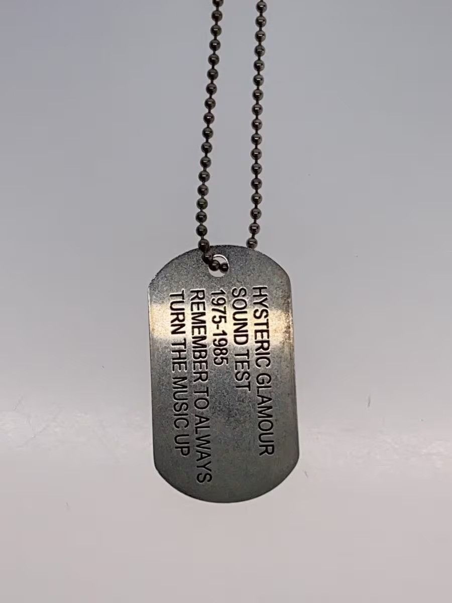 Hysteric Glamour Dog Tag Necklace Size ONE SIZE - 5 Thumbnail