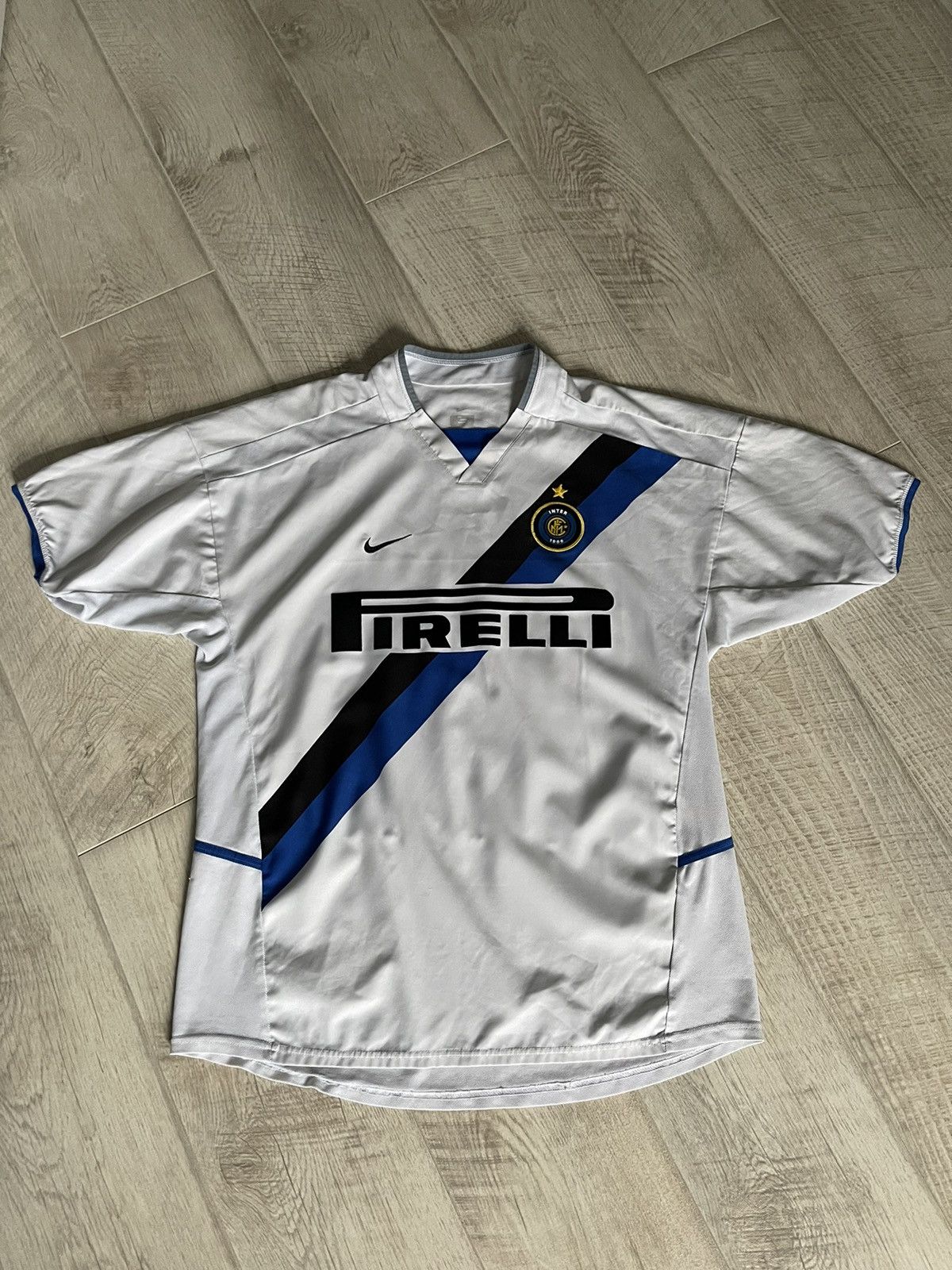 Nike Inter Milan Jersey Size M 2002/03 Italy Football Shirt
