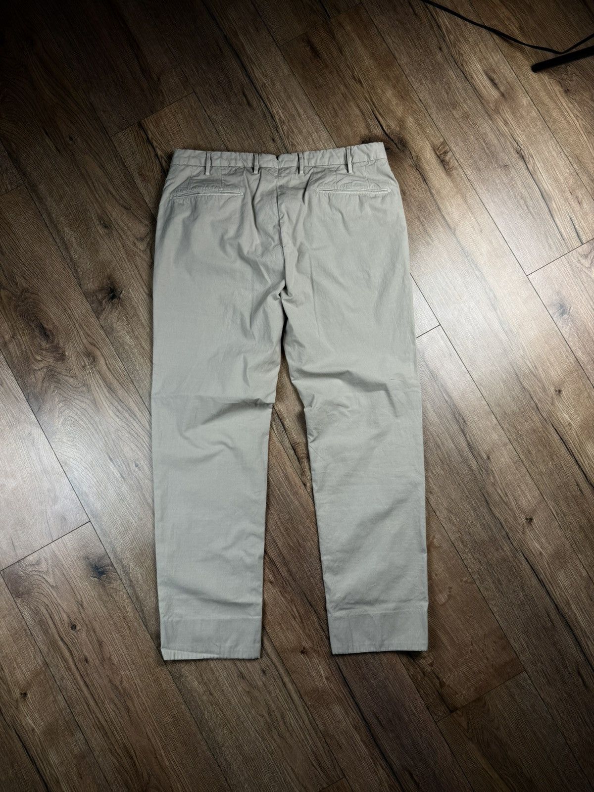 Incotex Incotex Slim Fit Beige Chinos Cotton Elastane Size 50 Size US 34 / EU 50 - 9 Thumbnail