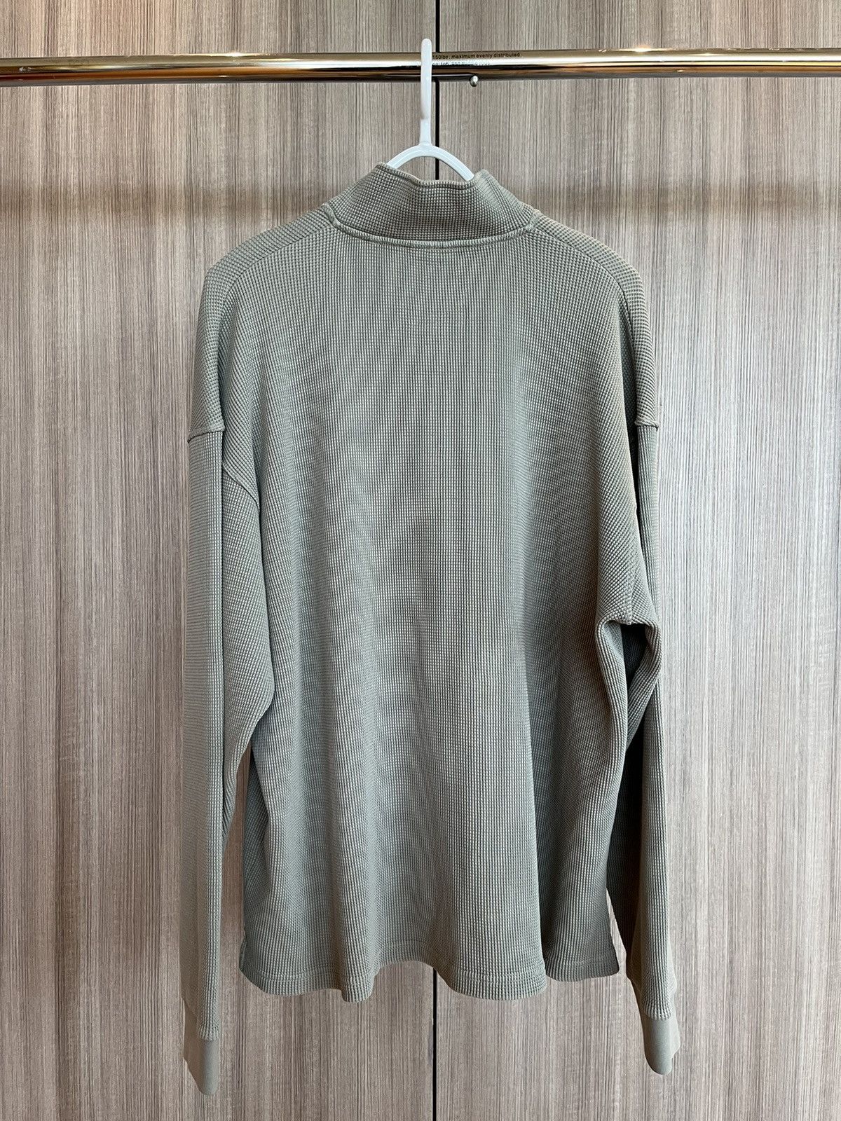 Kith Kith Waffle Quarter Zip Folly Green Size US M / EU 48-50 / 2 - 3 Thumbnail