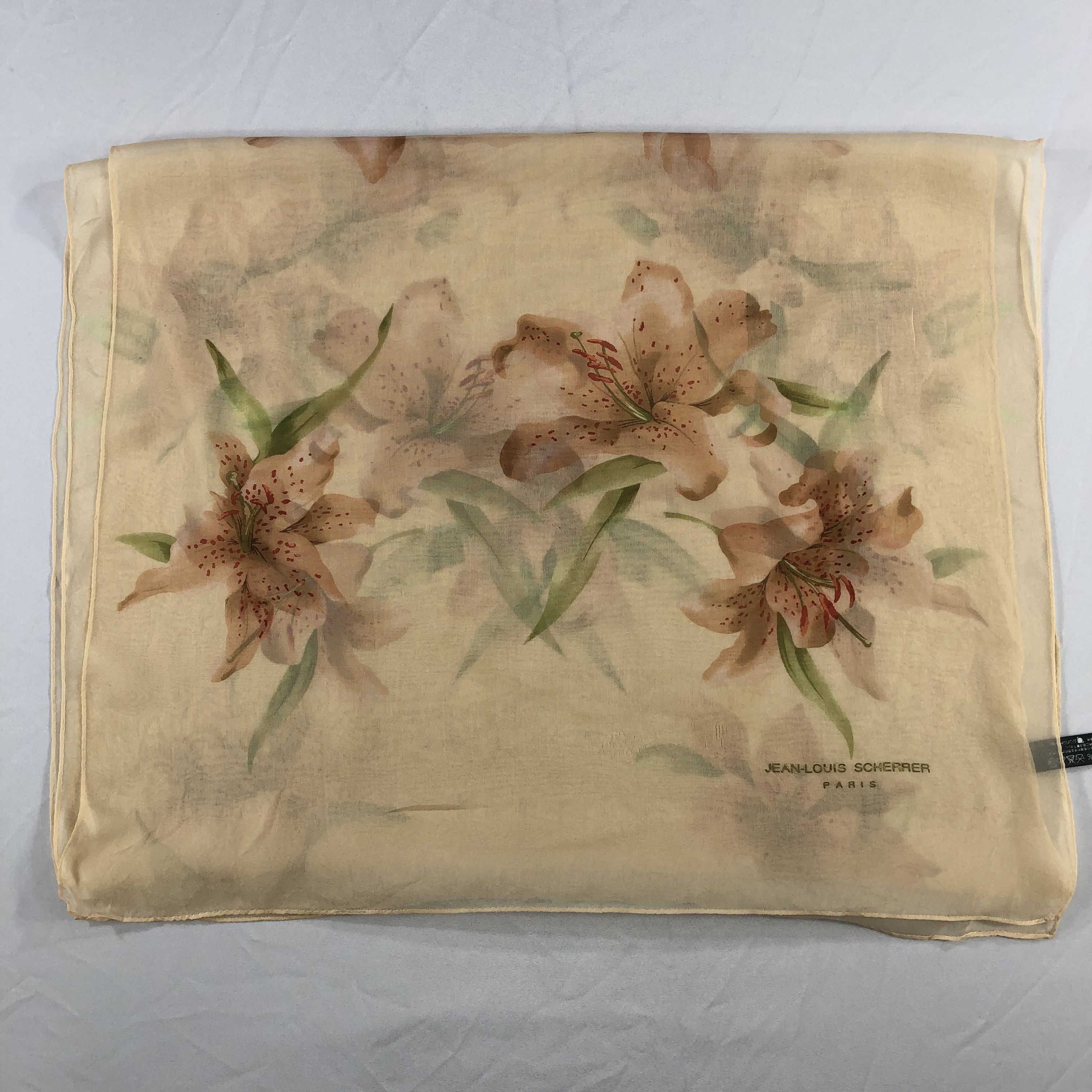 Jean-Louis Scherrer Vintage Jean Louis Scherrer Silk Scarf Size ONE SIZE - 6 Thumbnail