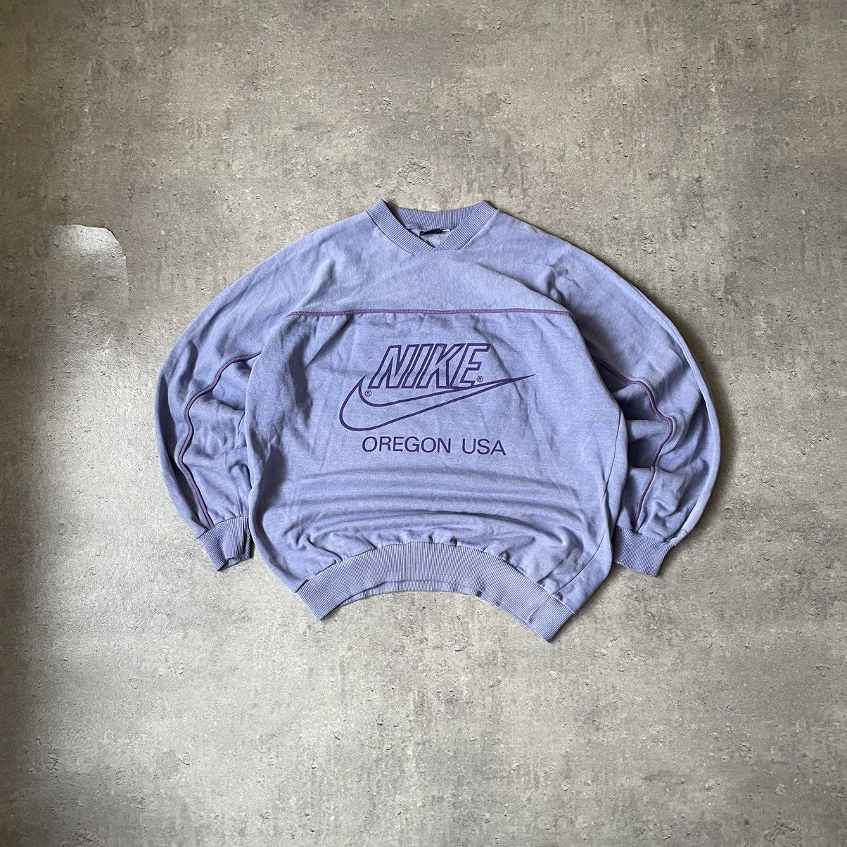 Nike × Vintage Very Vintage Nike Oregon USA 80s Sweatshirt Size US M / EU 48-50 / 2 - 1 Thumbnail