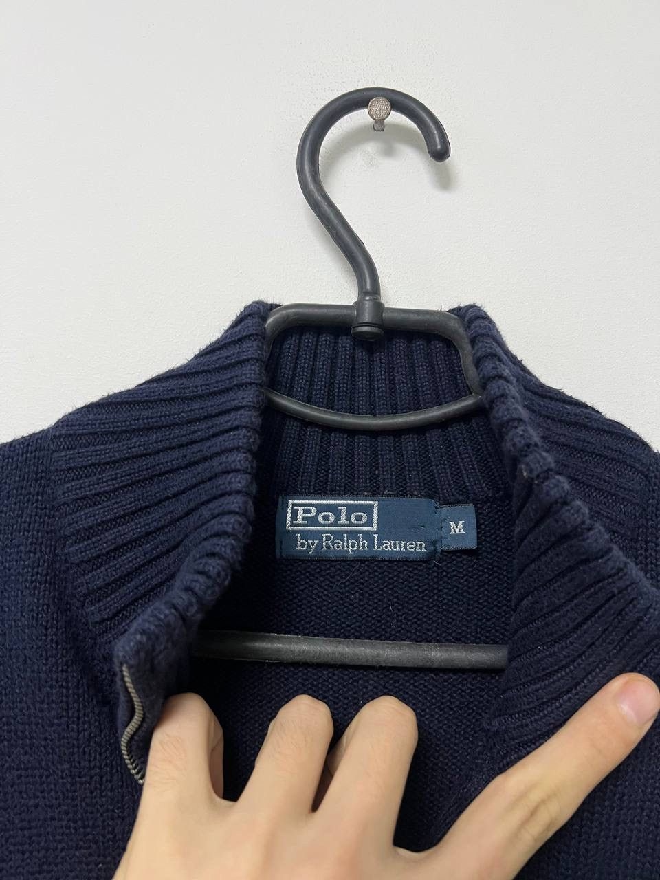 Polo Ralph Lauren Vintage 90s Polo Ralph Lauren 1/4 Zip Sweater Knit sz M Size US M / EU 48-50 / 2 - 7 Thumbnail