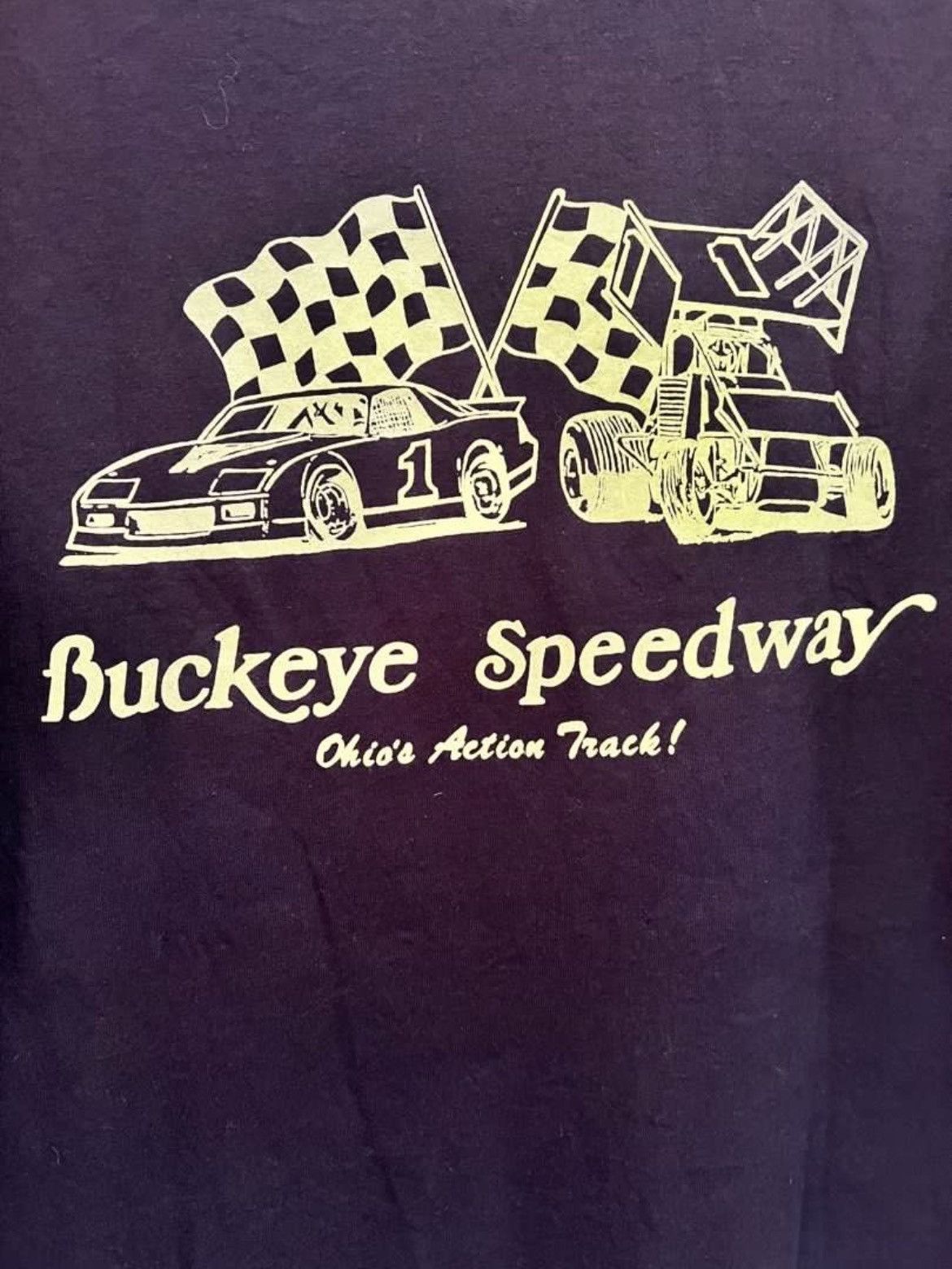 Harley Davidson × Jerzees × Vintage Vintage TShirt Motorcycles Buckeye Speedway Harley Davidson Size US XL / EU 56 / 4 - 4 Thumbnail