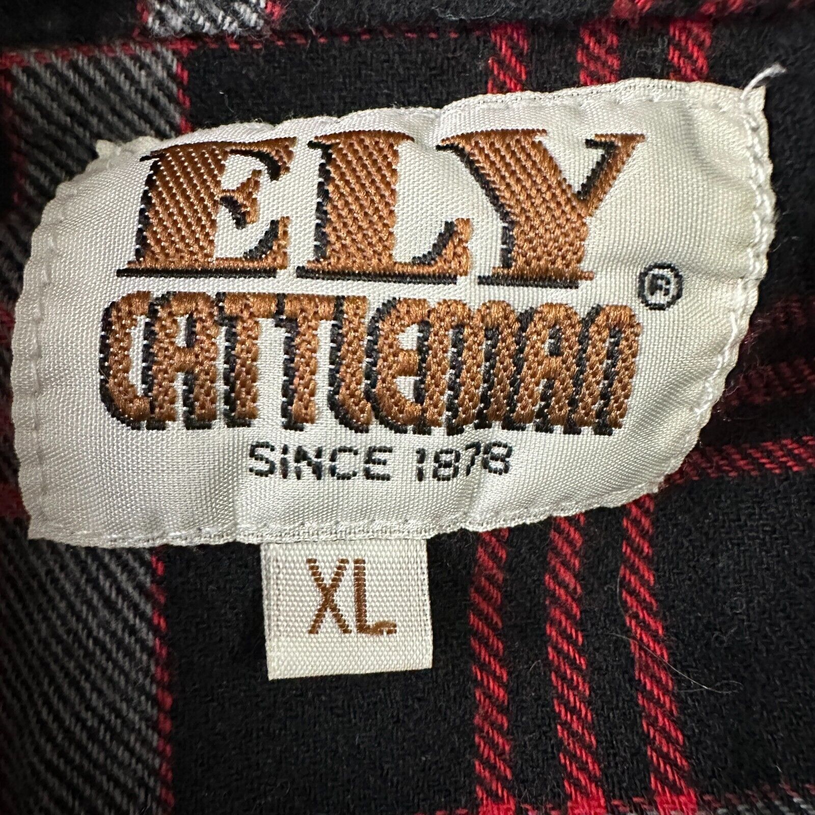 Other Ely Cattleman Western Flannel Shirt Men’s XL Red Button Up Size US XL / EU 56 / 4 - 6 Thumbnail