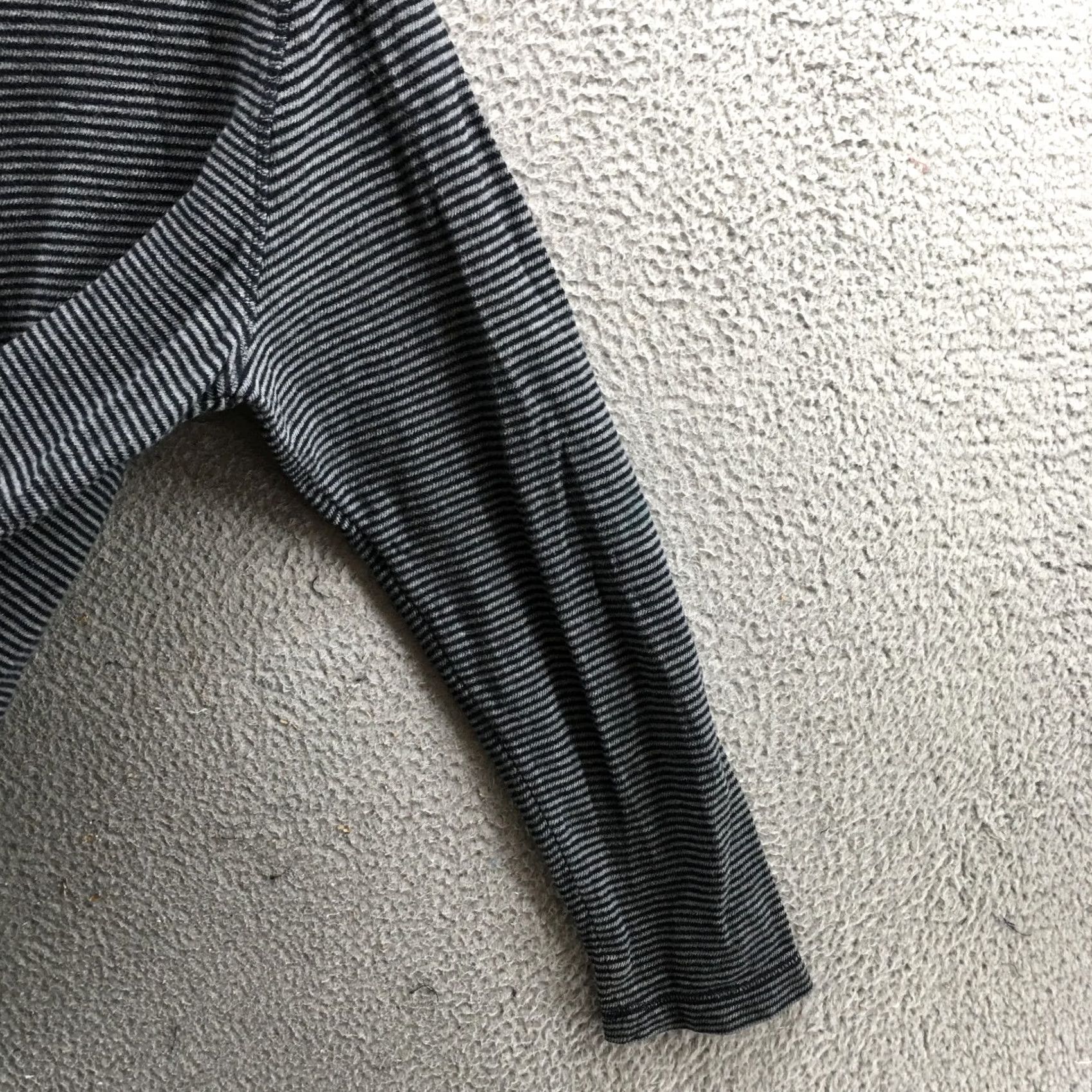 Banana Republic Banana Republic Hoodie Mens XL Black Striped Cotton Long Sleeve Hoodie Sweatshirt Pullover Regular Fit All Seasons with Hooded Mens Clothing Clothing Size US XL / EU 56 / 4 - 4 Thumbnail