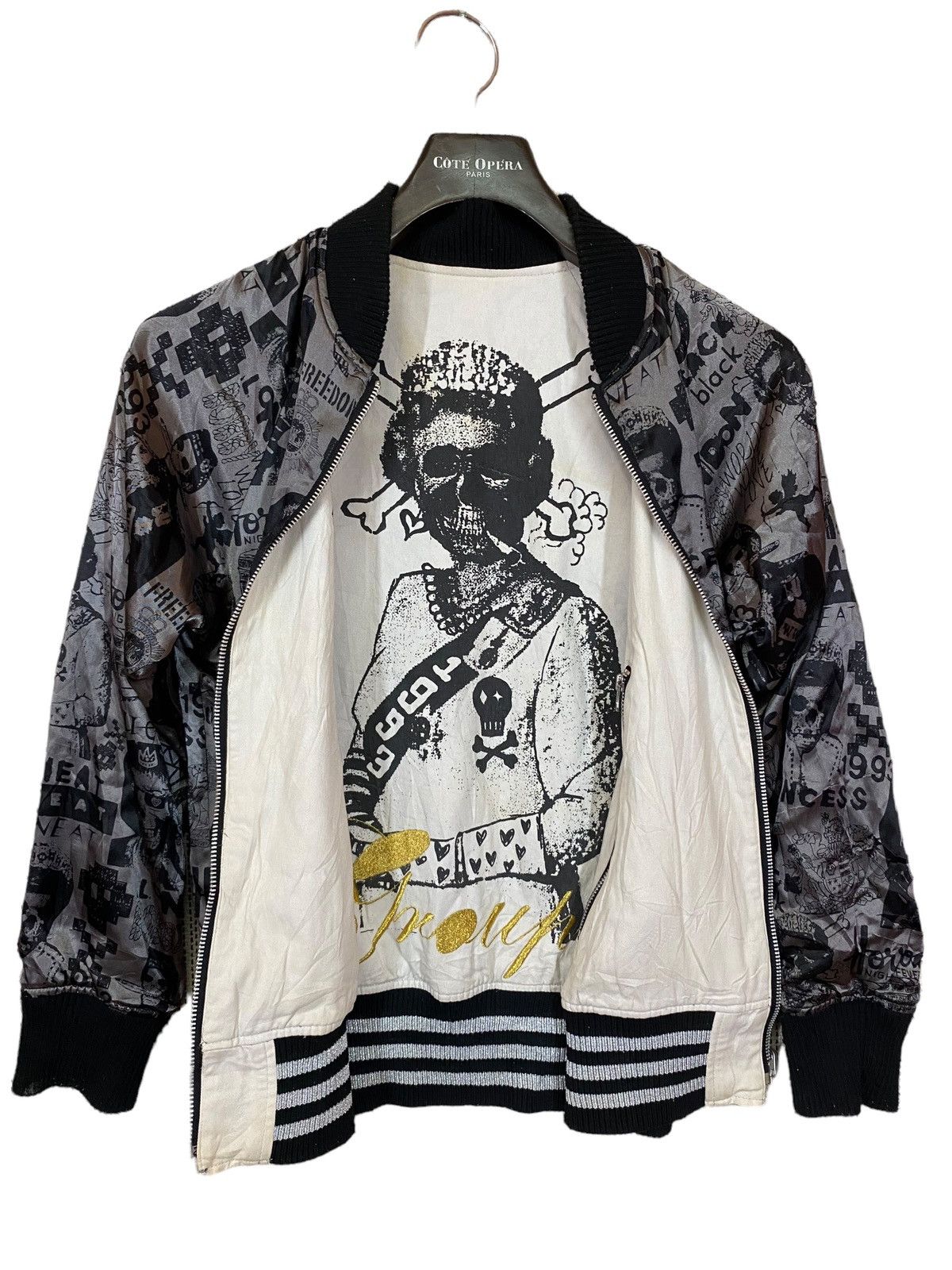 If Six Was Nine × Japanese Brand × Seditionaries World wide love bomber jacket fullprint reversible Size US S / EU 44-46 / 1 - 3 Thumbnail