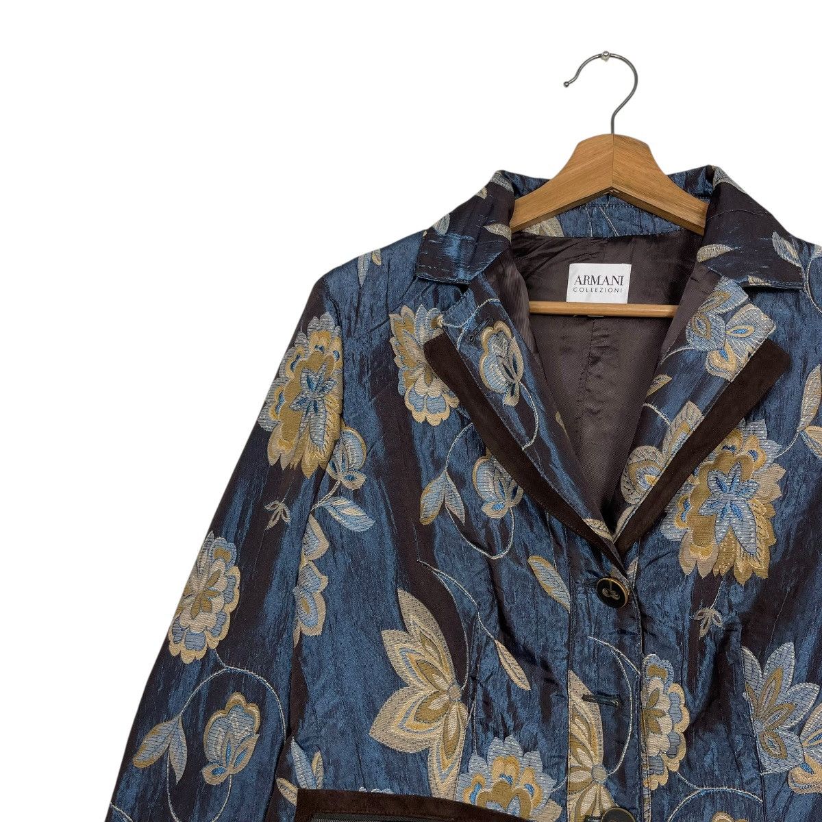 Armani Armani Collezioni Flower Design Jacket Size M / US 6-8 / IT 42-44 - 6 Thumbnail