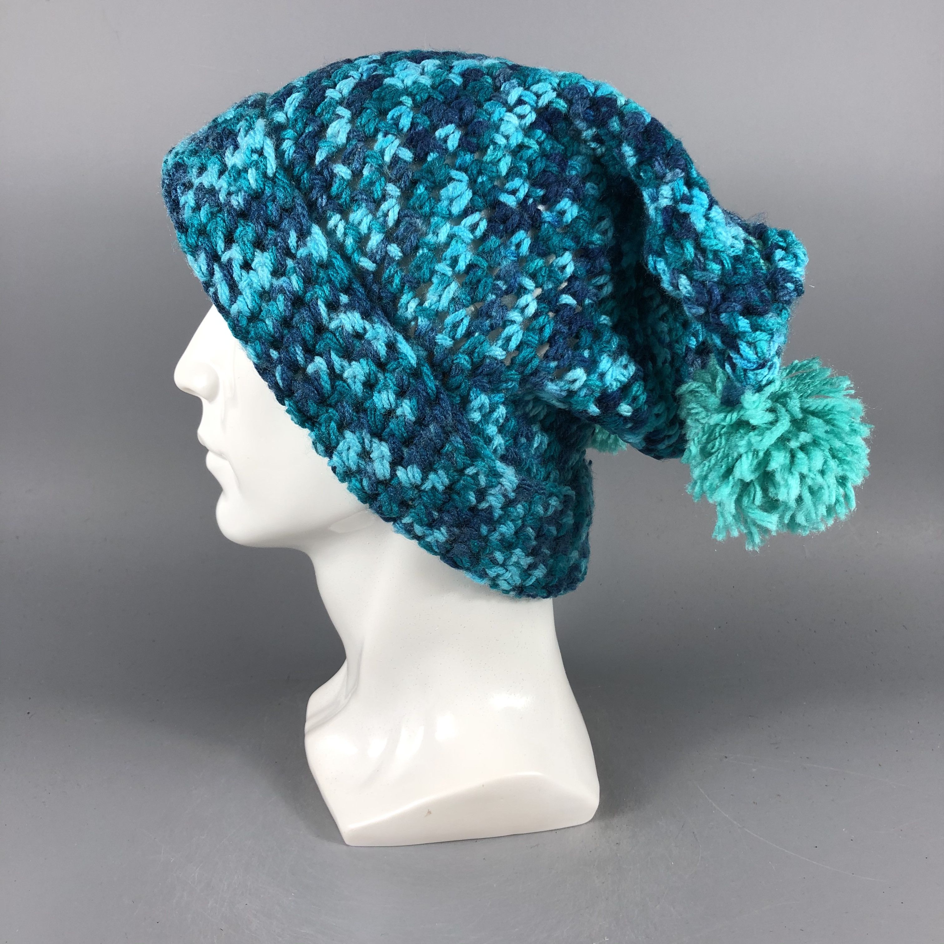 Japanese Brand × Vintage Japanese Brand Double Pompom Beanie Snow Hat Snow Cap -D873 Size ONE SIZE - 1 Thumbnail
