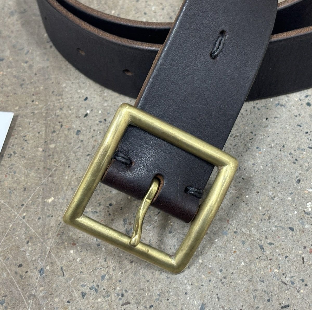 Visvim Visvim 22aw Plain Belt Dmgd 40MM，W34 Size 34 - 4 Thumbnail