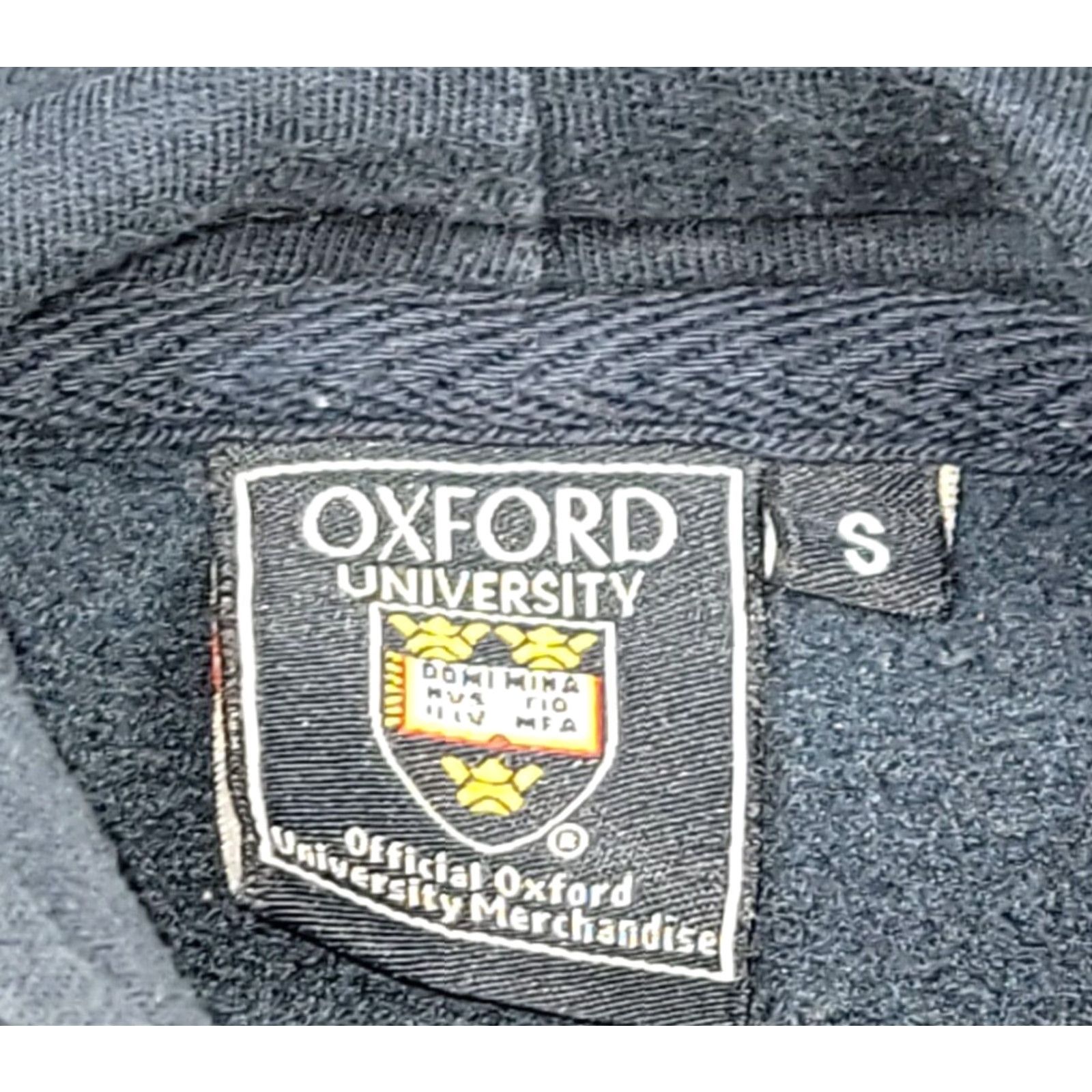 Vintage Oxford University Hoodie S Blue Official Embroidered Drawstring Sweatshirt Size US S / EU 44-46 / 1 - 7 Thumbnail