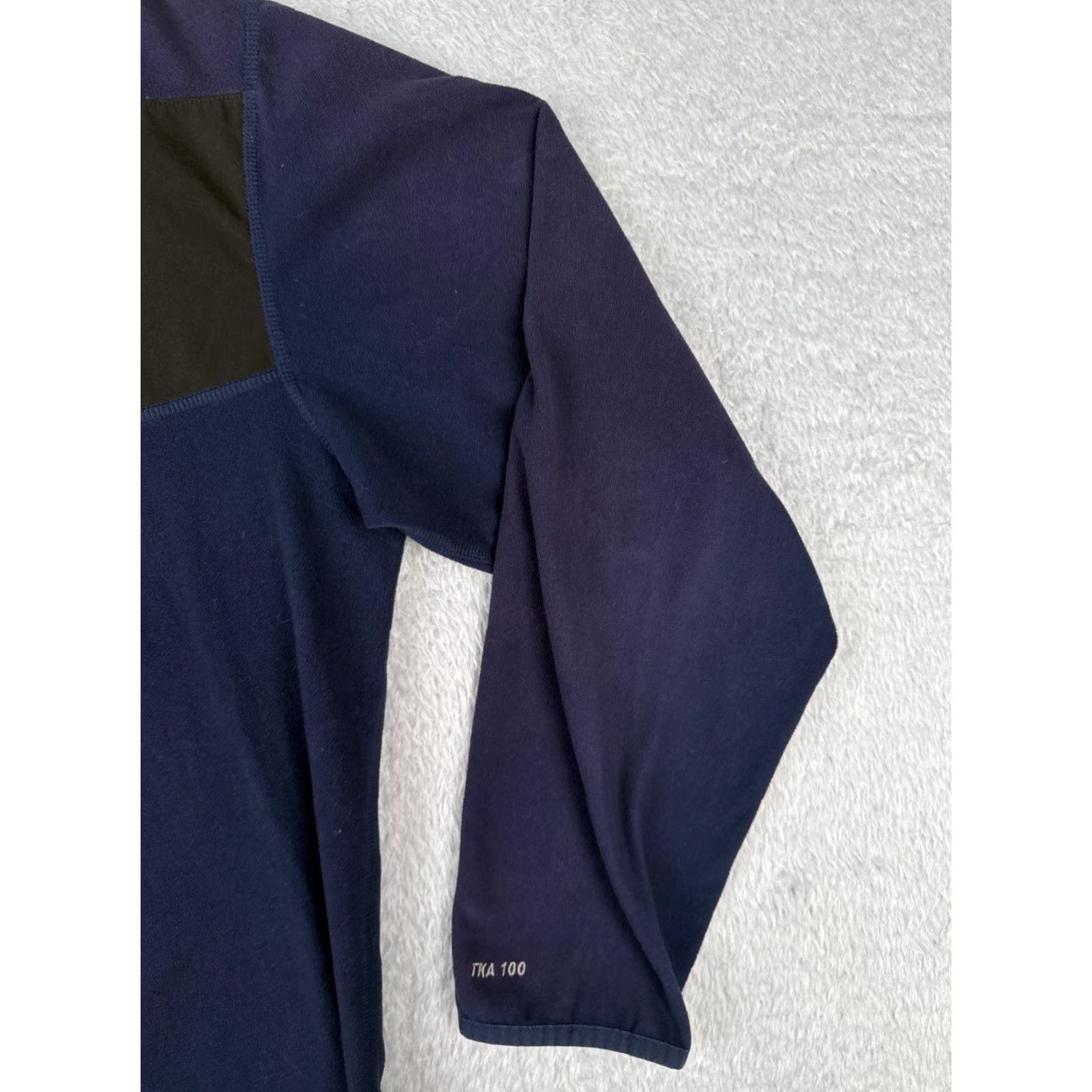 The North Face The North Face Sweater Men's XL Blue 1/4 Zip Mock Neck Polyester TKA100 Pullover Casual, Travel, Workwear Mens Size US XL / EU 56 / 4 - 2 Thumbnail