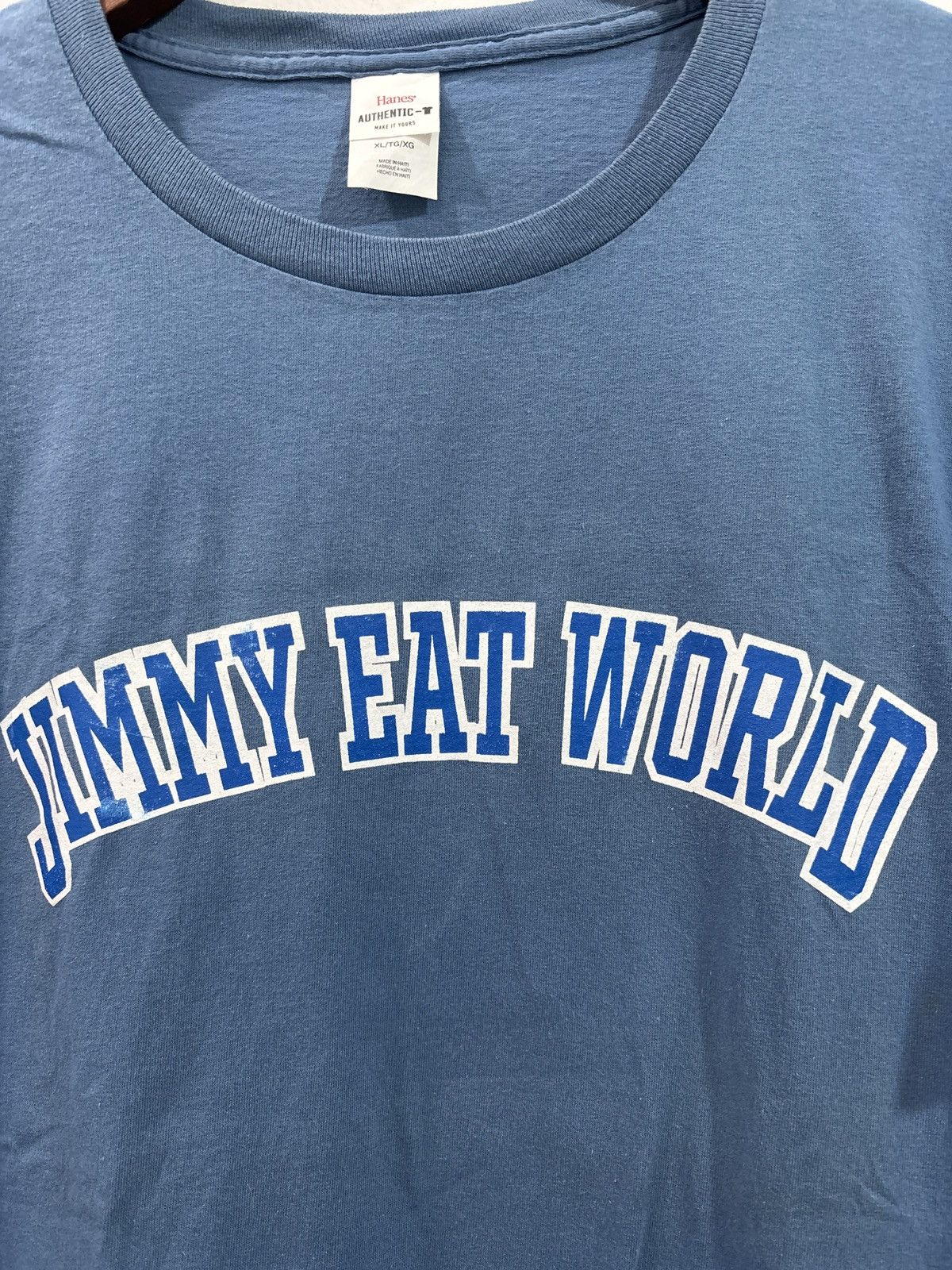 Band Tees Vintage Jimmy Eat World collegiate arch logo t-shirt Size US XL / EU 56 / 4 - 2 Thumbnail