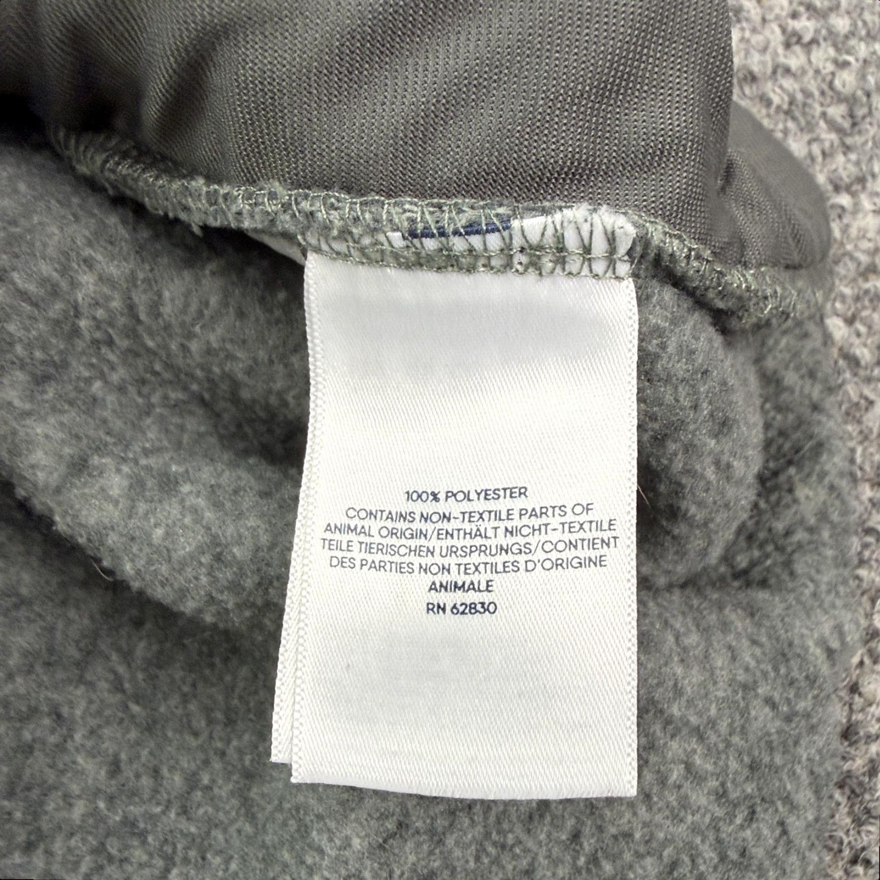 Lands' End Lands' End Sweater Mens M Gray Quarter Snap Mock Neck Fleece Pockets Warm Size US M / EU 48-50 / 2 - 6 Thumbnail