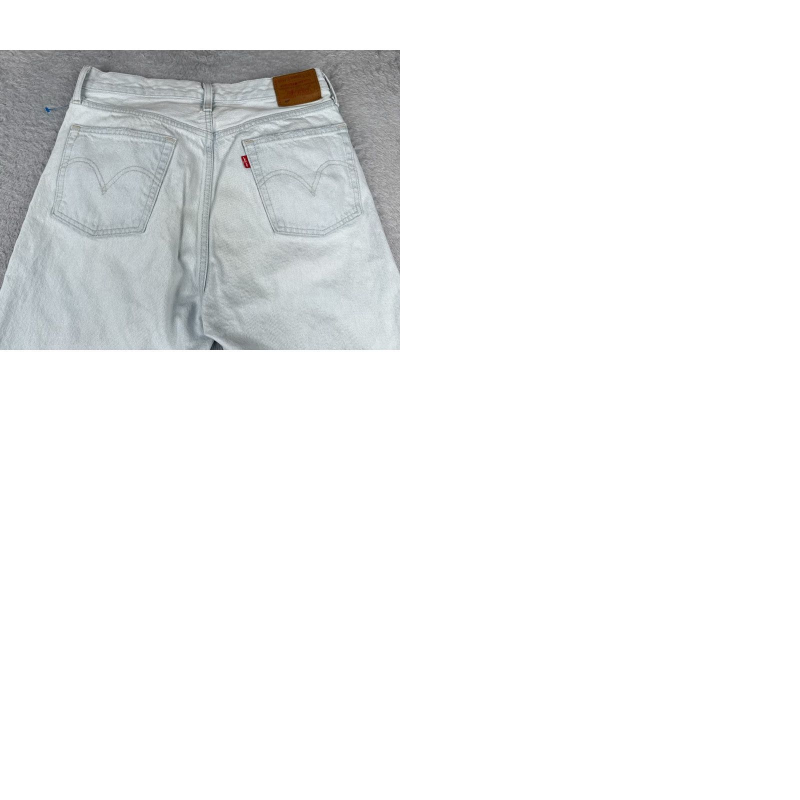 Levi's VINTAGE Levi's 501 Jeans Jeans Pants 30x26 Levi's 501 Cotton Denim Blue Button Fly Regular 5-Pocket Men Classic Distressed 501 Series Size US 30 / EU 46 - 11 Thumbnail