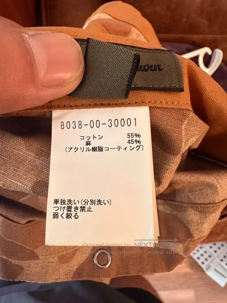 Nigel Cabourn Nigel Cabourn Double face camouflage hooded waterproof jac Size US M / EU 48-50 / 2 - 7 Thumbnail