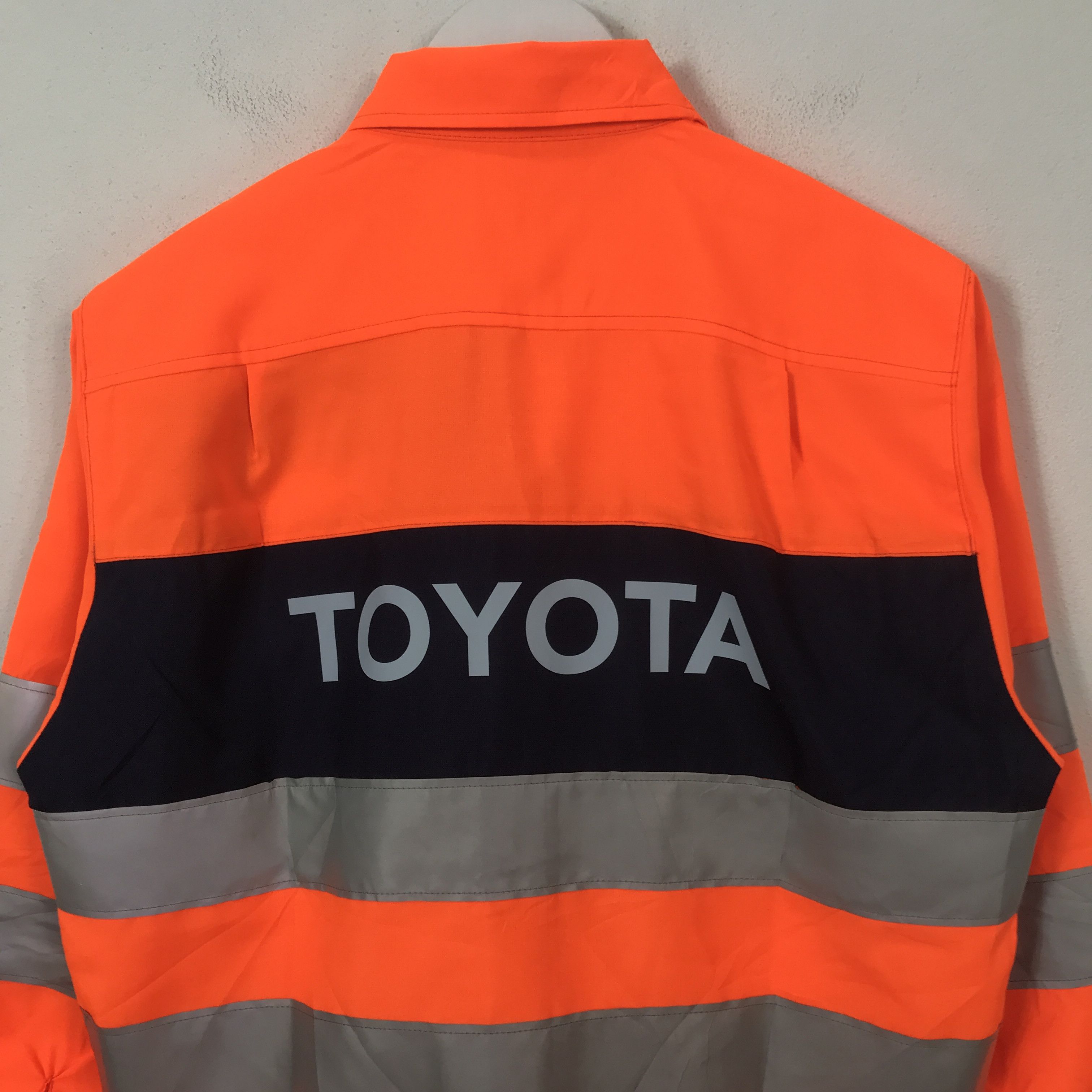 Japanese Brand Toyota Motorsport Custom button up shirt jacket K70B18 Size US S / EU 44-46 / 1 - 2 Thumbnail