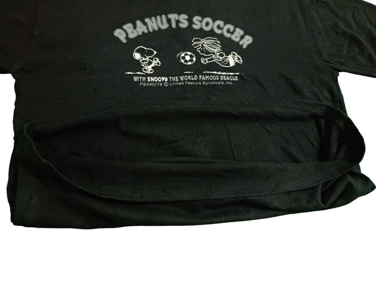 Japanese Brand Peanuts Soccer T Shirt Size US L / EU 52-54 / 3 - 7 Thumbnail