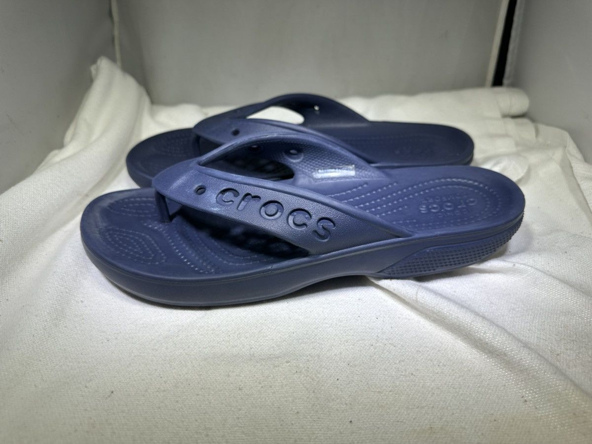 Crocs Crocs Men's Sandals Baya II Flip Flop Navy Blue M7W9 Size US 7 / EU 40 - 1 Thumbnail