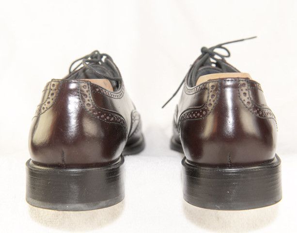 Florsheim Cordovan wingtip dress shoes Size US 10 / EU 43 - 6 Thumbnail