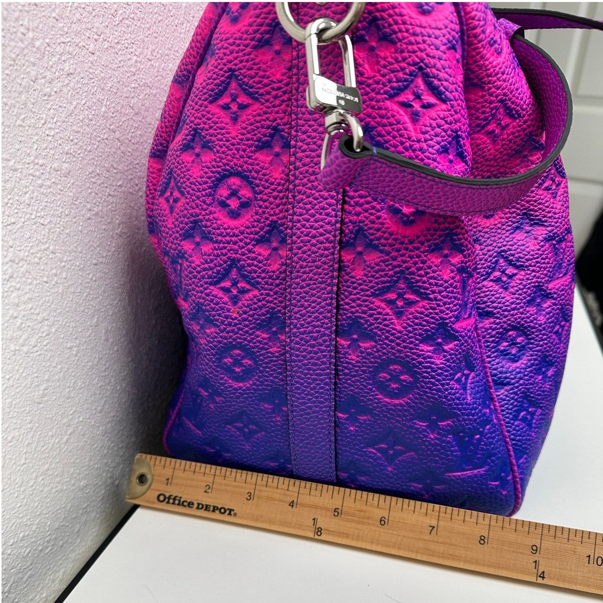 Louis Vuitton NWOT Keepall Bandouliere 50 Taurillon Illusion Virgil Abloh Size ONE SIZE - 19 Thumbnail