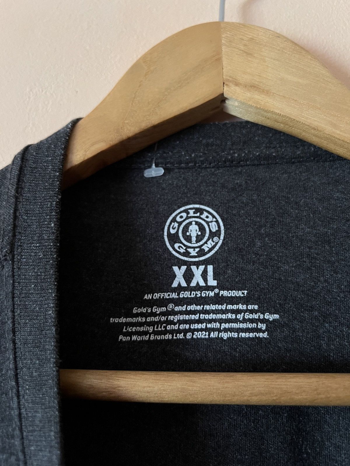 Band Tees × Vintage GOLD’S GYM MUSCLE FIT GRAPHIC LOGO TEE T SHIRT MUSCLE ARNOLD Size US XL / EU 56 / 4 - 5 Thumbnail
