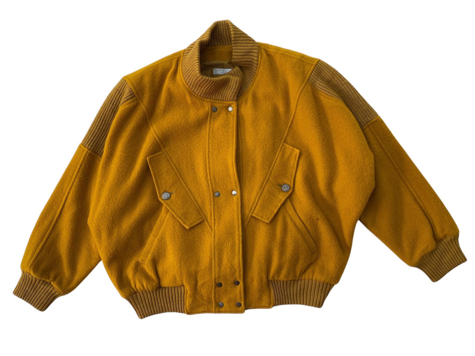 Japanese Brand × Vintage Vtg Beltox Wool Bomber Jacket Size US M / EU 48-50 / 2 - 1 Thumbnail