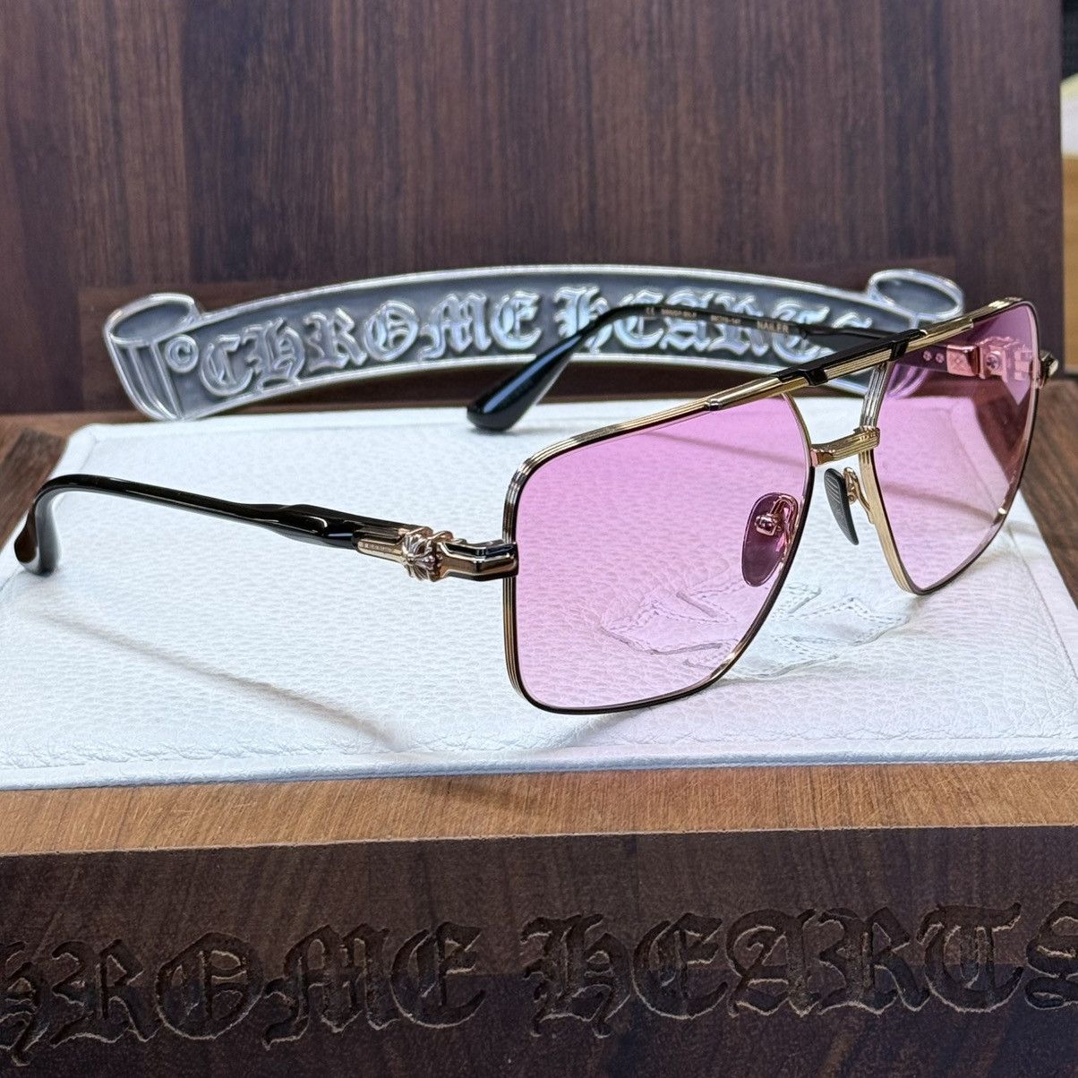 Chrome Hearts Chrome Hearts Nailer 1/1 Sunglasses Size ONE SIZE - 4 Thumbnail