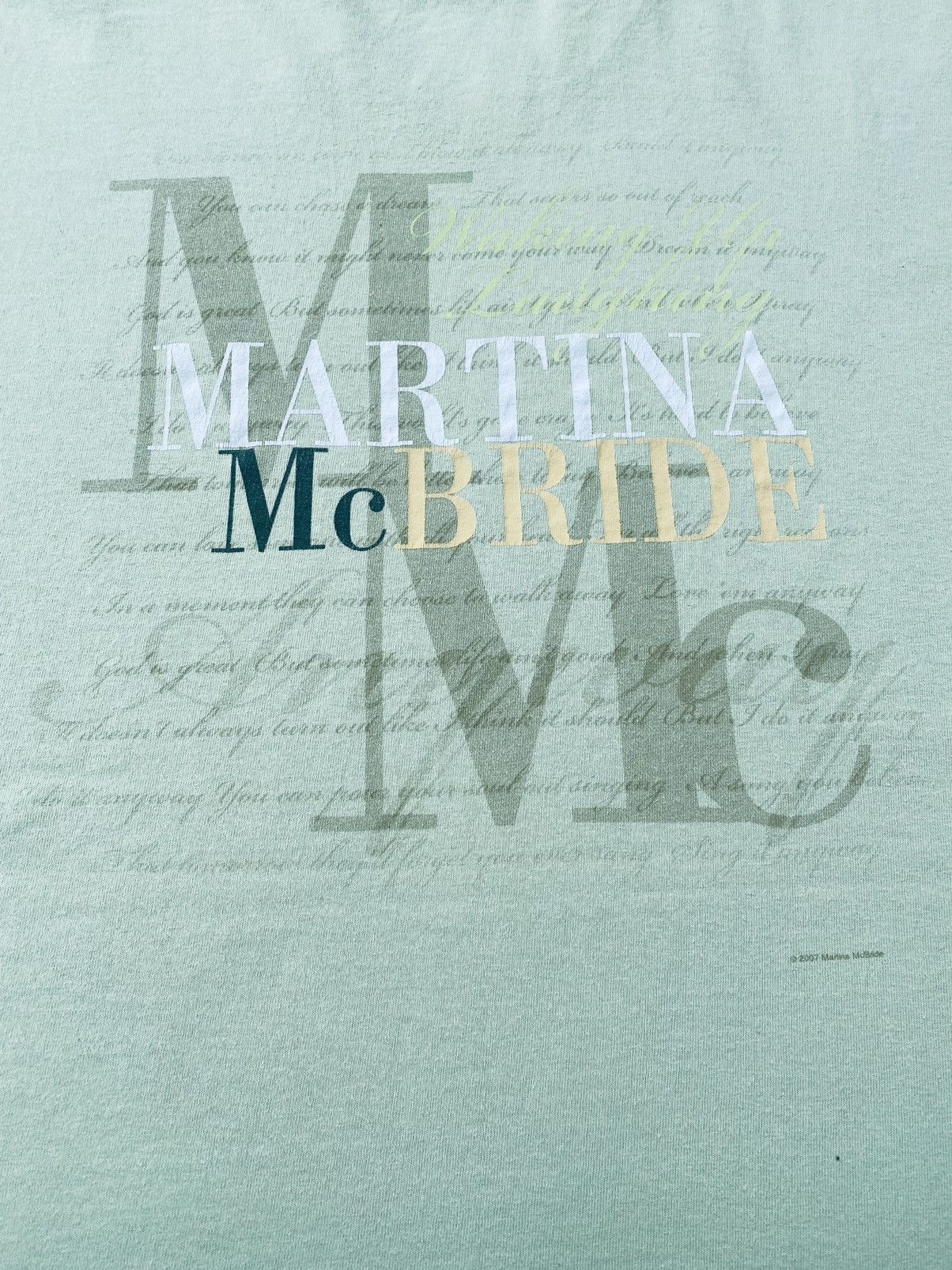 Band Tees Vintage Martina Mc Bride Band Distressed Oversized Tees Size US XXL / EU 58 / 5 - 11 Thumbnail