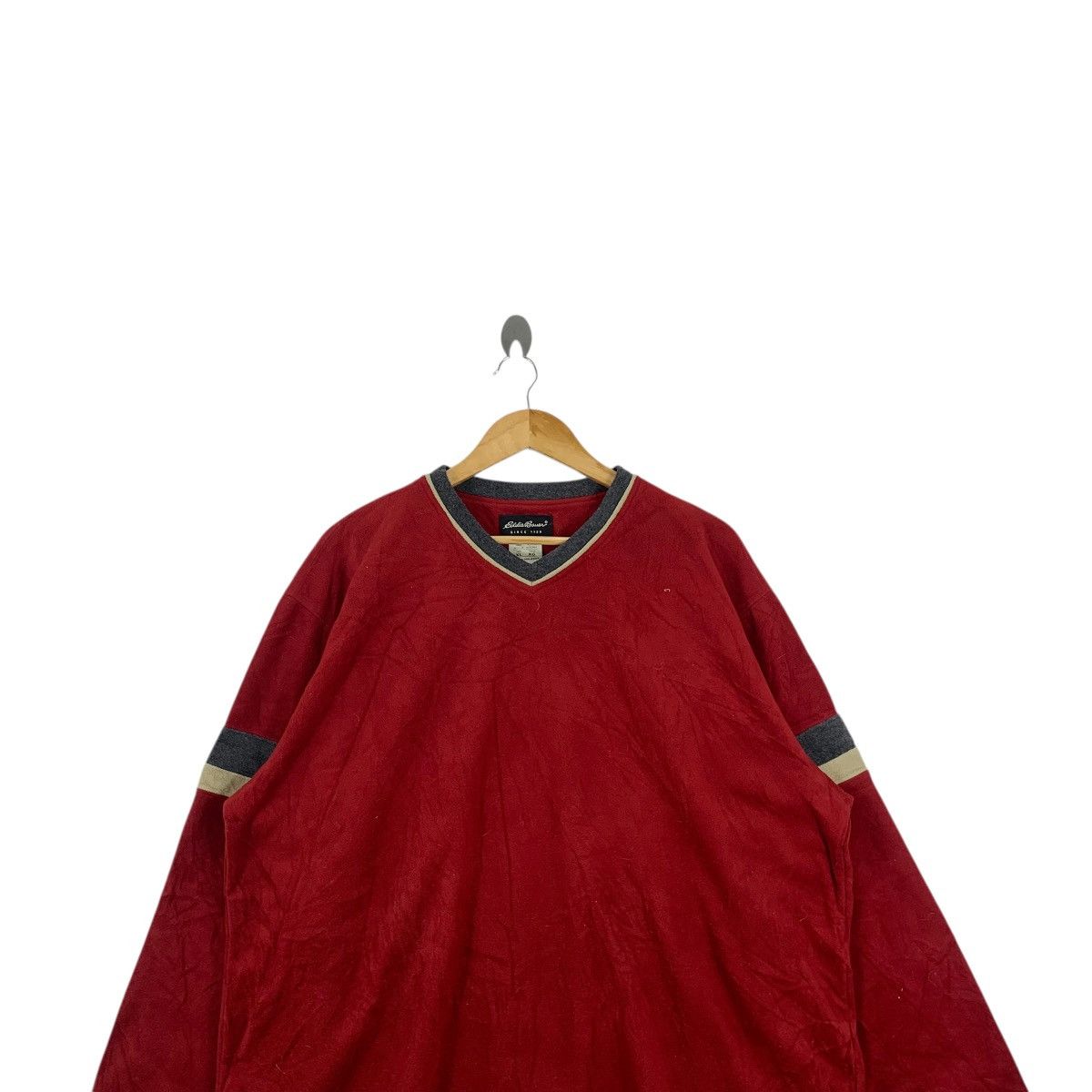 Eddie Bauer Vintage EDDIE BAUER USA Minimalist Baggy Fleece Sweater Size XL / US 12-14 / IT 48-50 - 2 Thumbnail