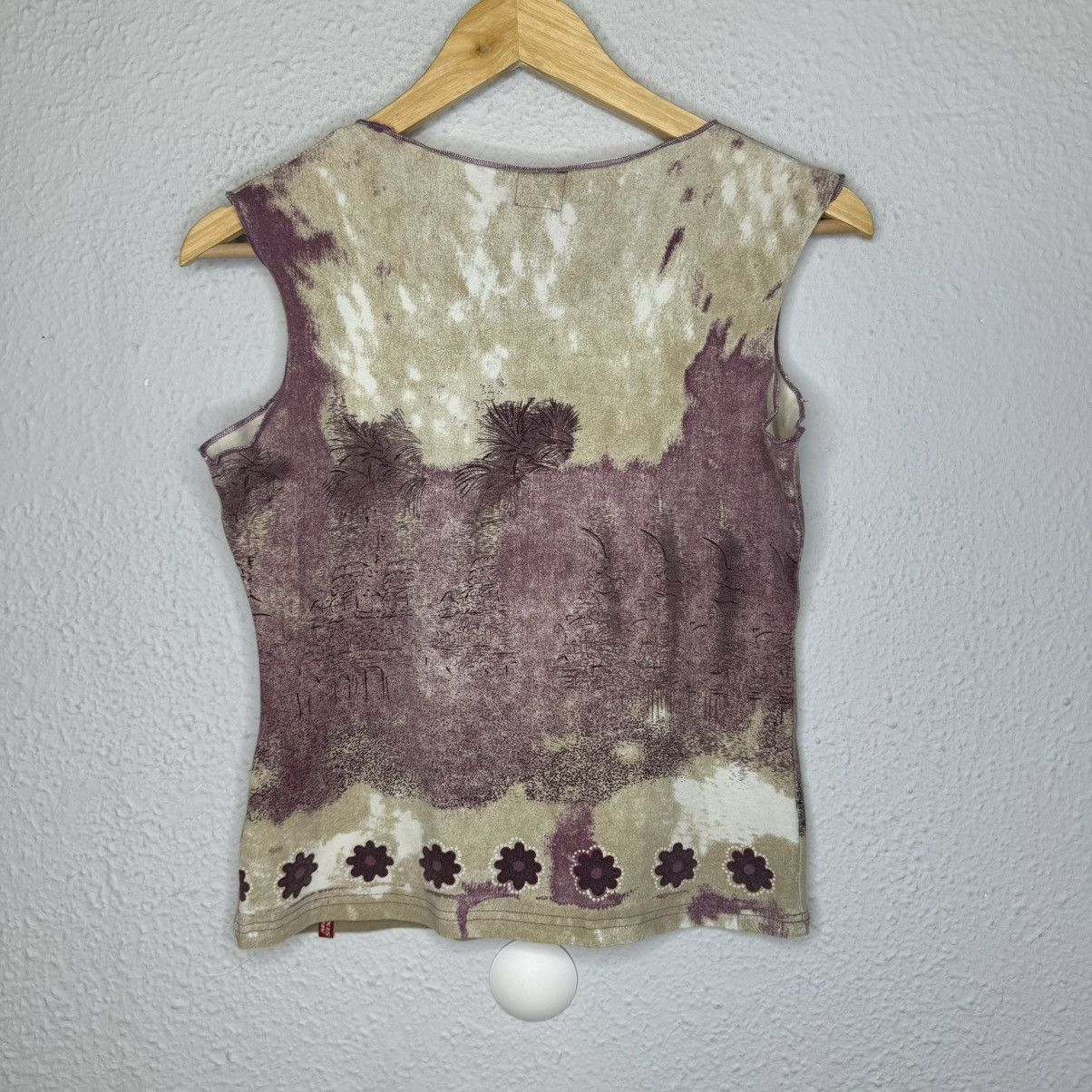 Miss Sixty Miss Sixty Vintage Y2K Tank Top Indie Style Glittered Size M / US 6-8 / IT 42-44 - 4 Thumbnail