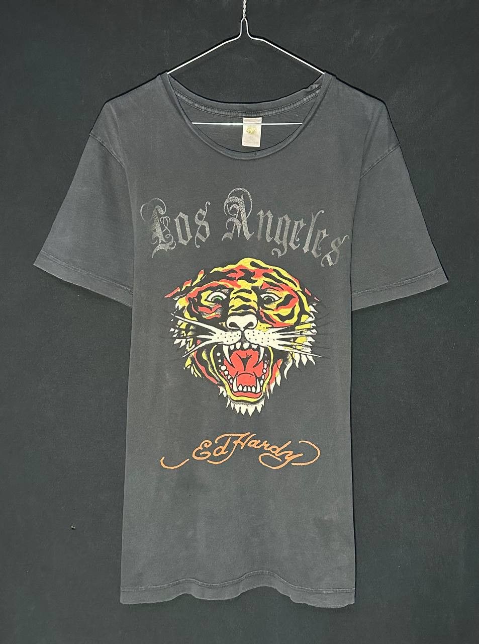 Ed Hardy Ed Hardy Los Angeles tiger mens short sleeve Y2K Hollywood Size US L / EU 52-54 / 3 - 1 Thumbnail