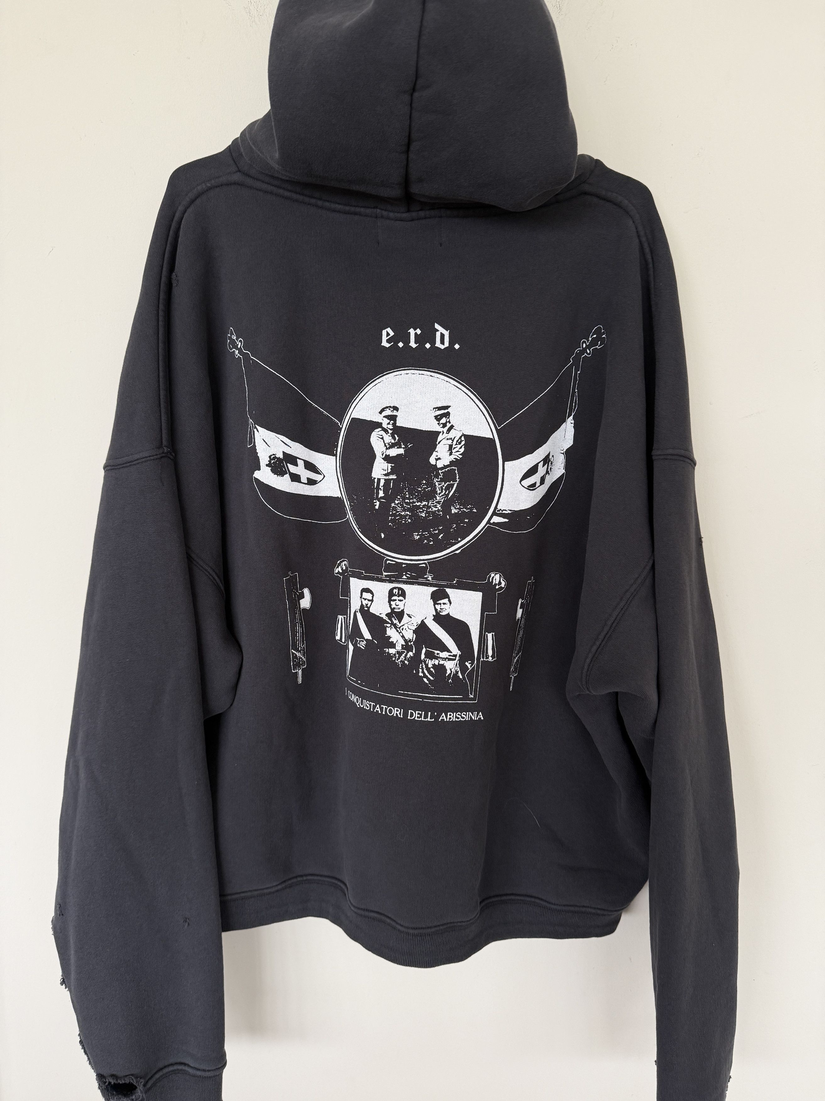 Enfants Riches Deprimes × Maxfield Los Angeles ERD ARCHITETTURA DI MUSSOLINI HOODIE Size US XL / EU 56 / 4 - 10 Thumbnail