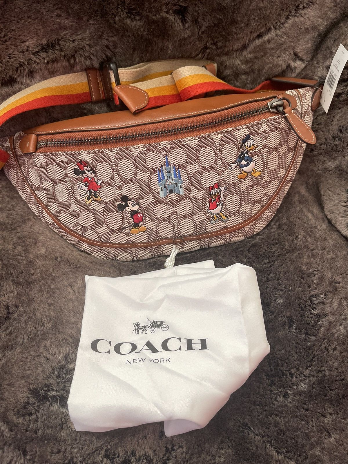 disney coach belt bag