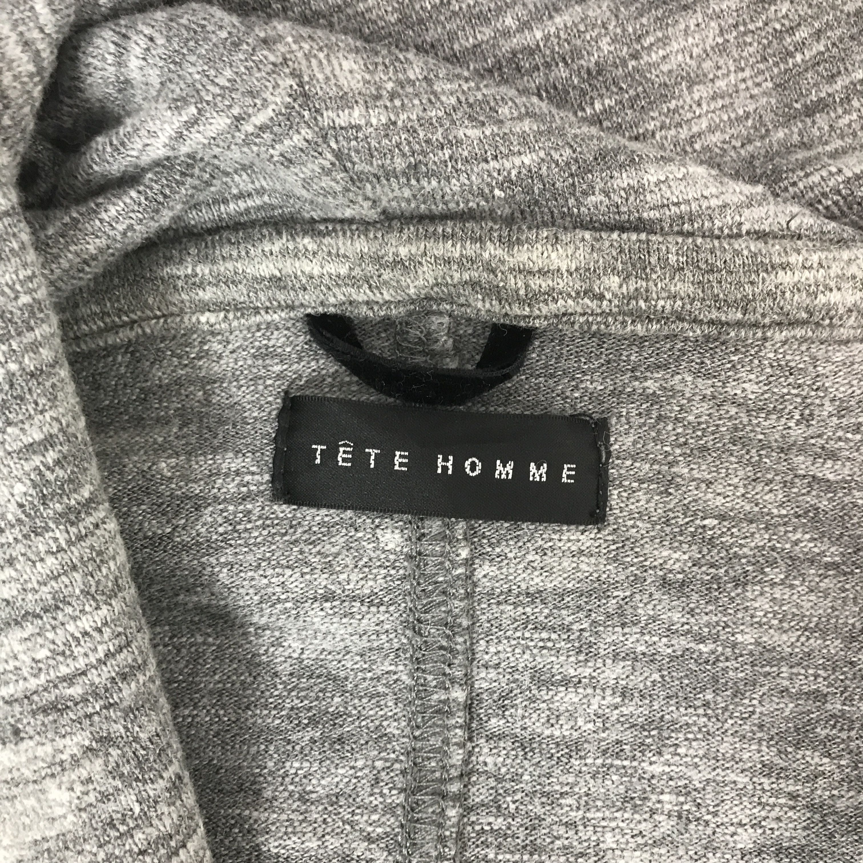Tete Homme vintage tete homme caridigan hoodie jacket Size US L / EU 52-54 / 3 - 7 Thumbnail