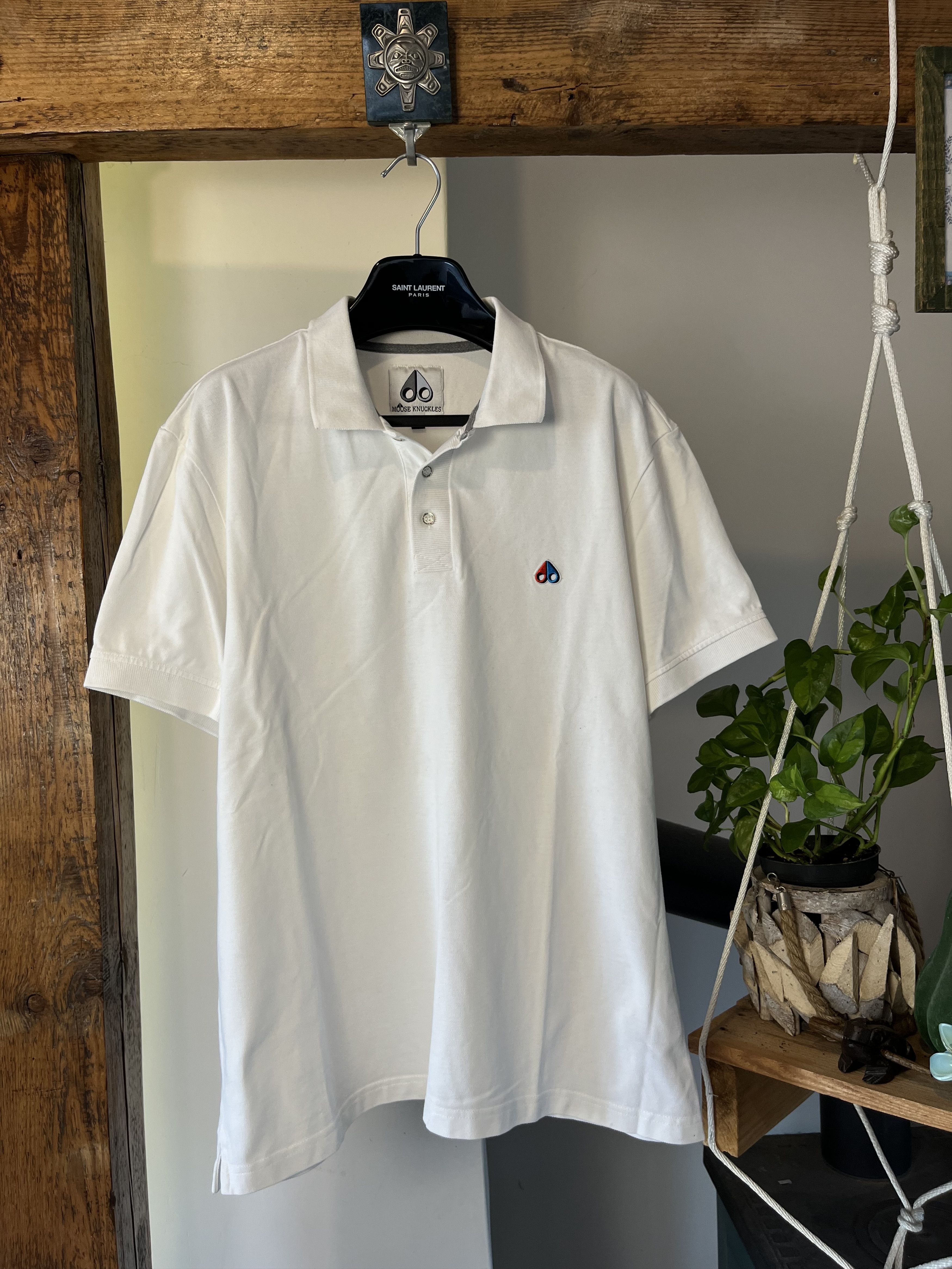 Moose Knuckles Moose Knuckles Luxury Logo Polo Size US XL / EU 56 / 4 - 1 Thumbnail