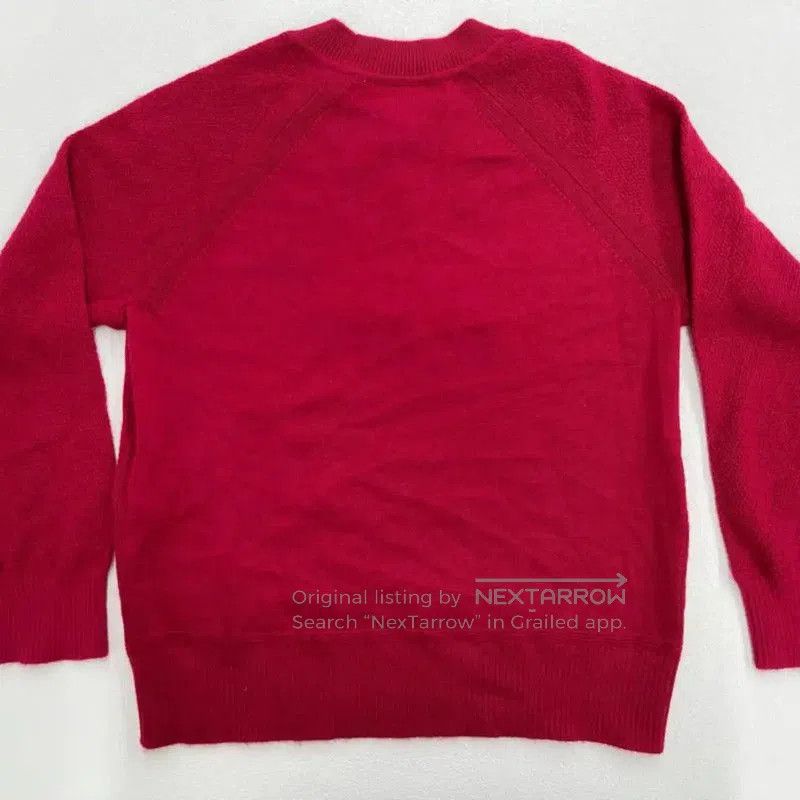 Burberry Burberry Red Cashmere Knit Sweater. Size S / US 4 / IT 40 - 2 Thumbnail